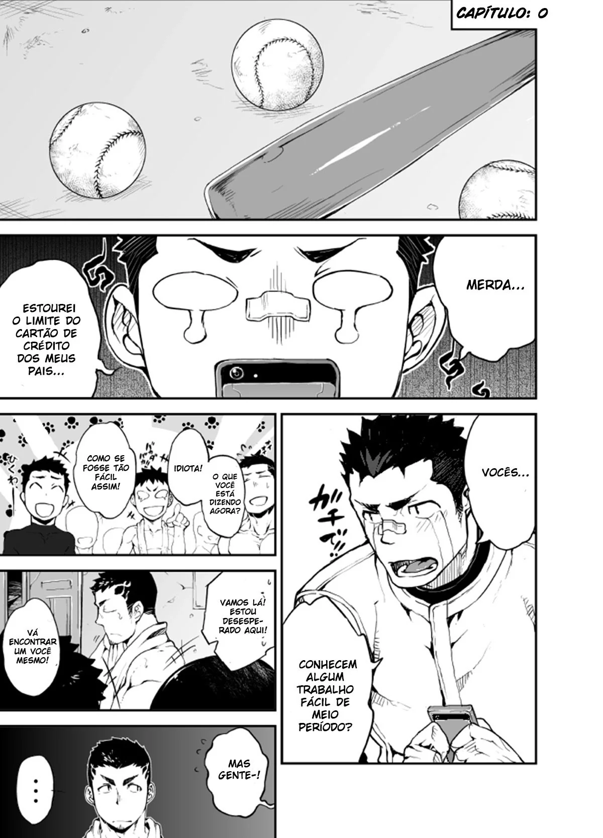 Dando o Cu Por Dinheiro – Takizawa e Mido no Yaoi Hentai em HQ Brasileiro