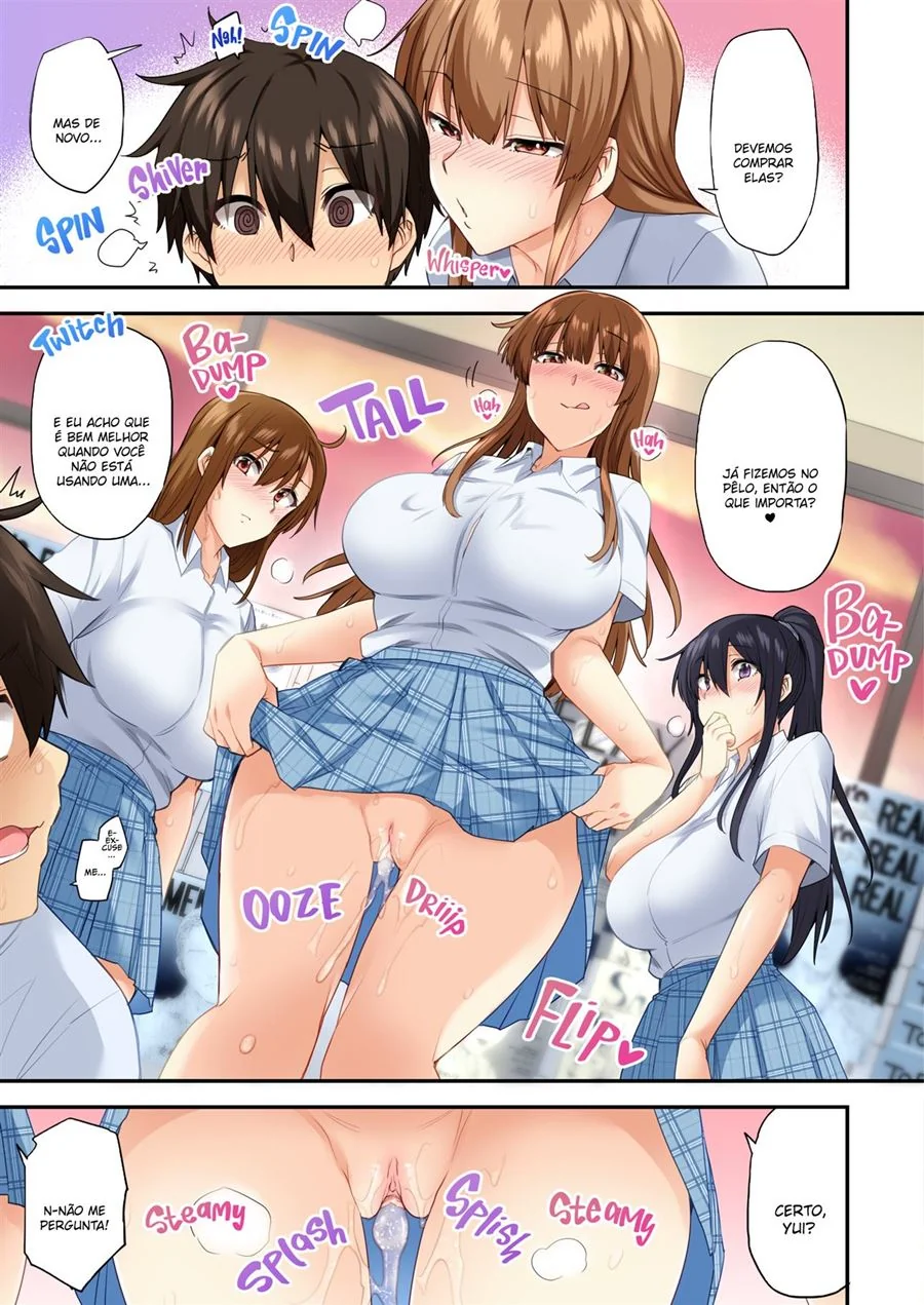 Taka e sua irmã piranhas em uma orgia proibida – Hentai HQ Brasileiro
