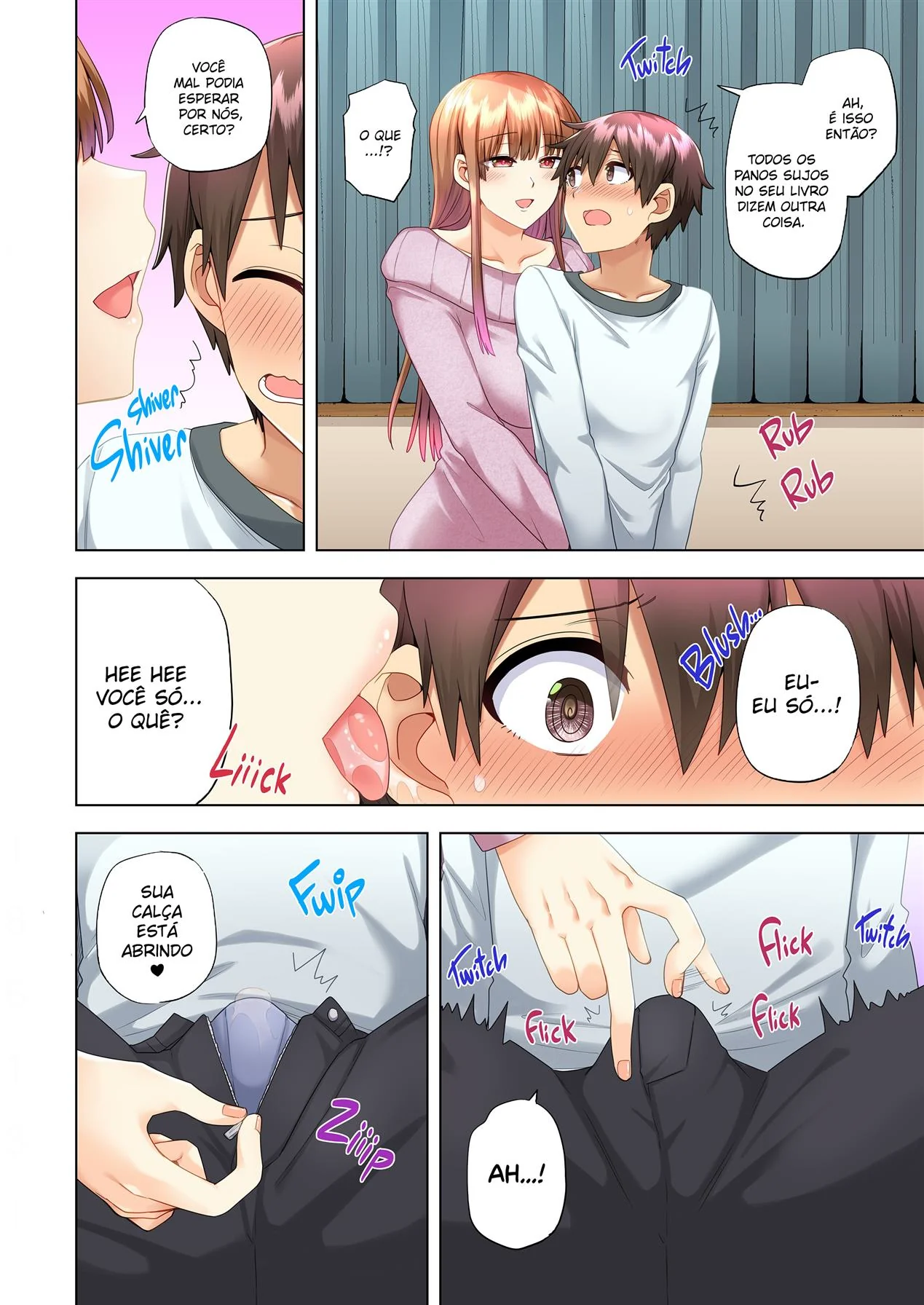 Ano Novo com Piranhas Fogosas: Orgia na Casa de Taka em Hentai HQ