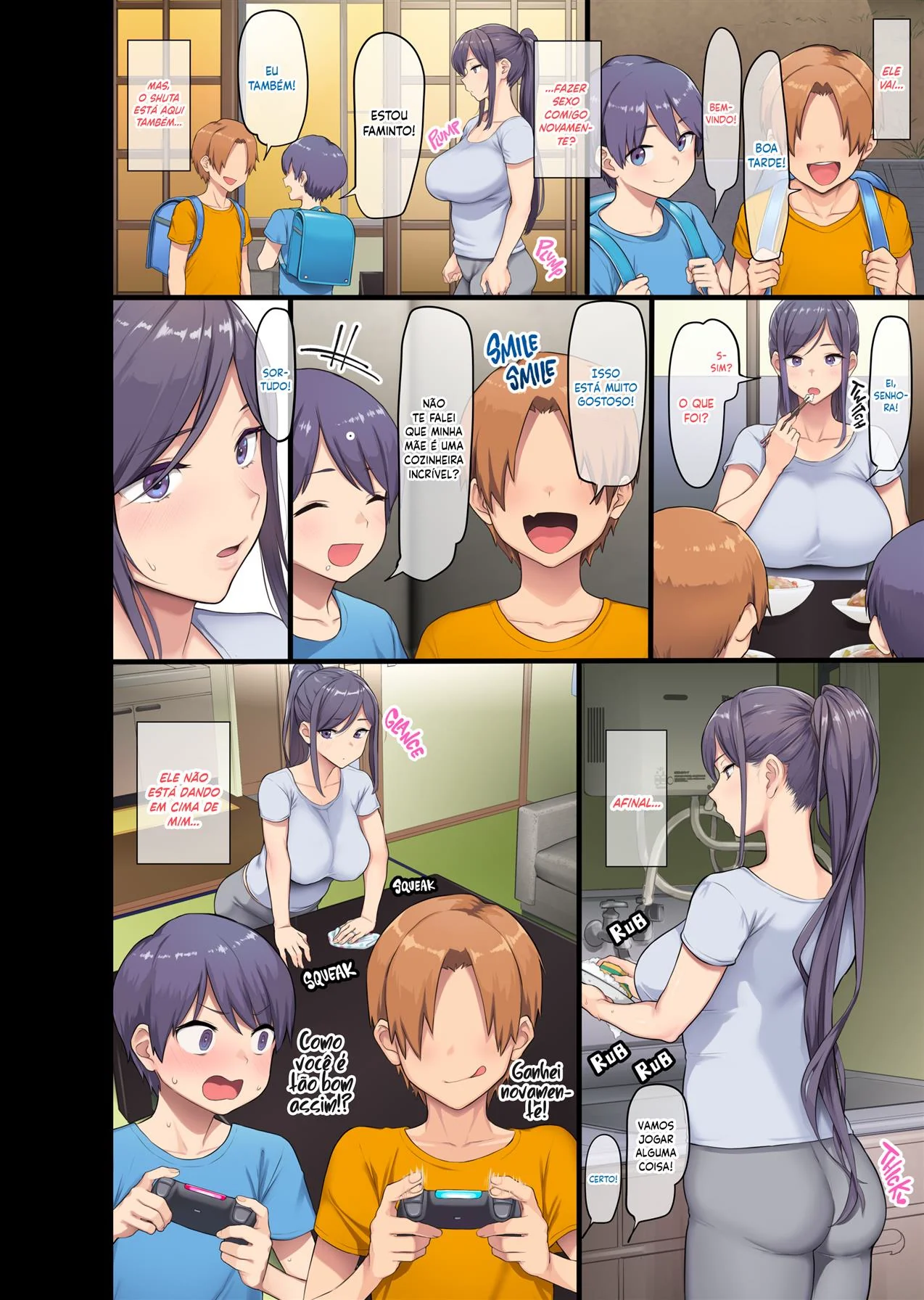 A Piranha do Filho da Buceta Querida – Hentai HQ Brasileiro
