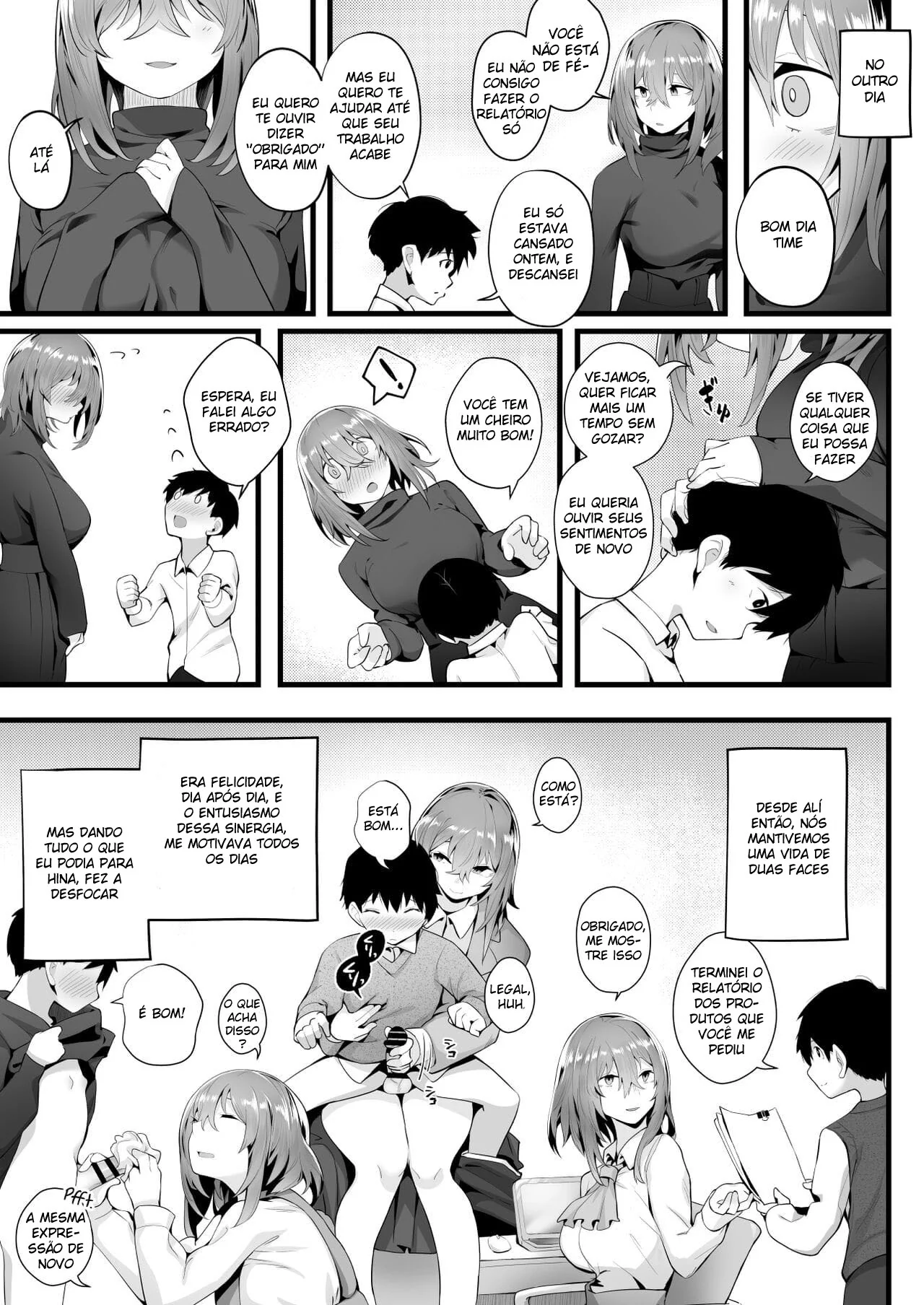 Propostas Criativas: A Piroca na Buceta da Produtora Safada – Hentai HQ Brasileiro