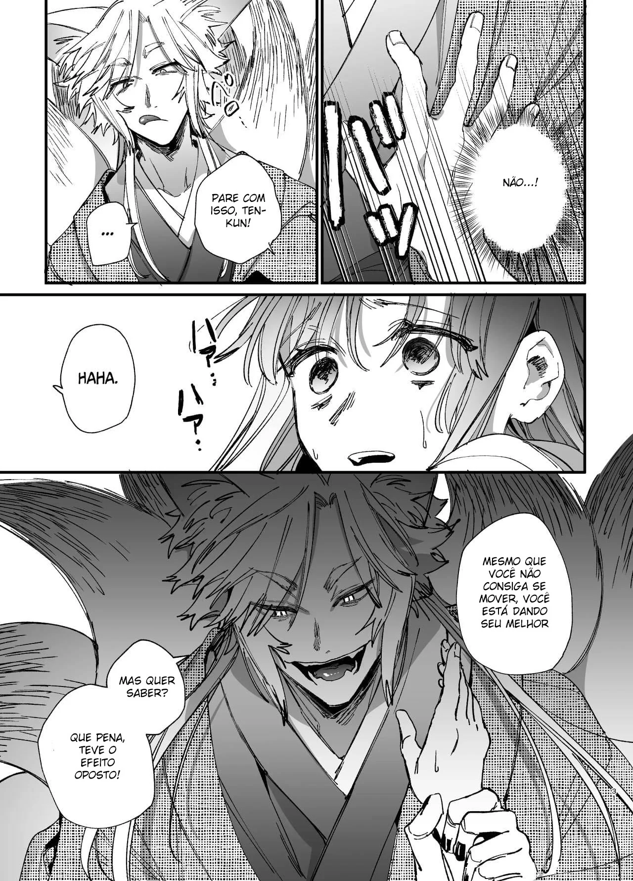 Chiyo-chan e a Rola Espiritual de Ten-kun: A Piranha dos Espíritos em Hentai HQ Brasileiro
