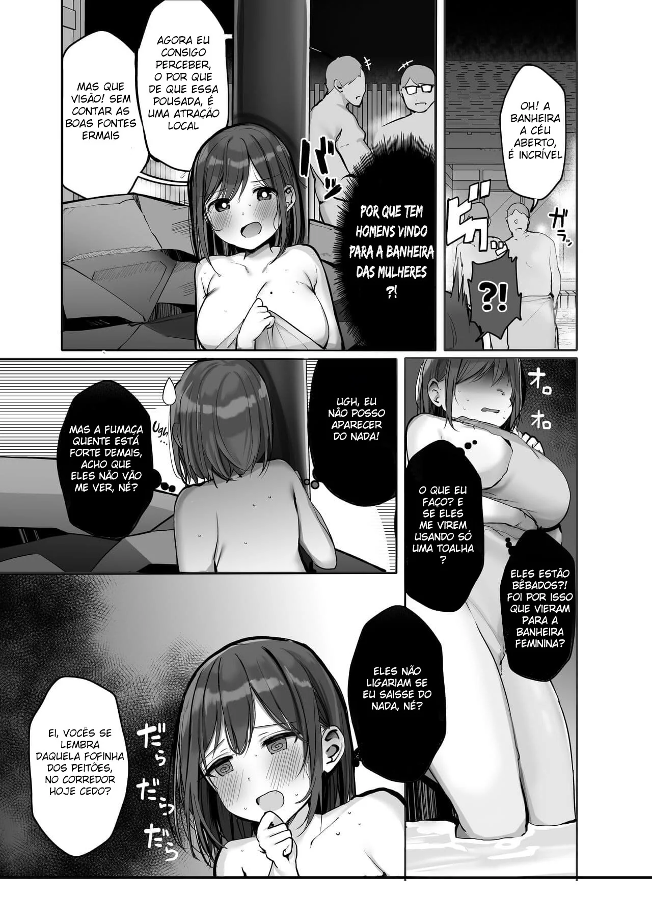 Fonte Termal da Sacanagem: De Amigos a Amantes em Hentai HQ