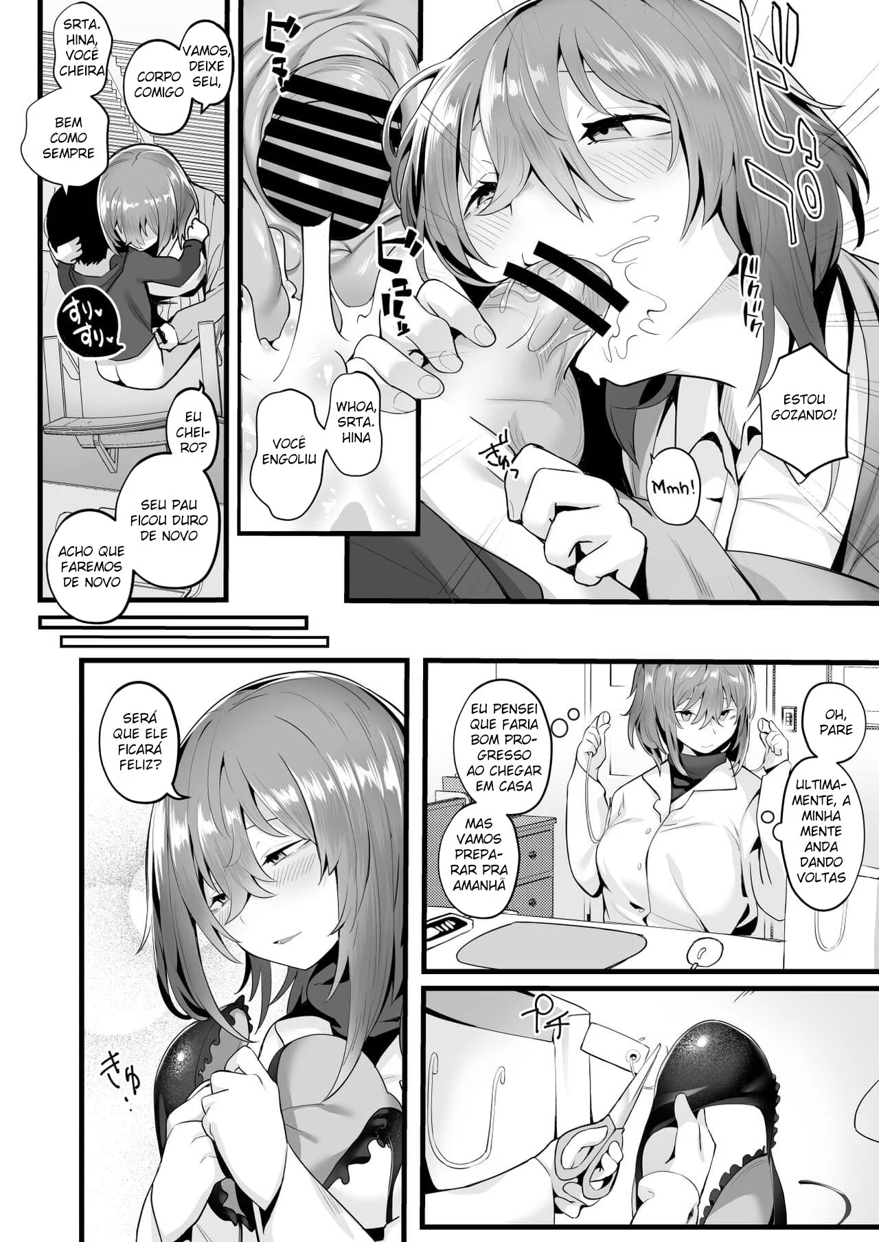 Propostas Criativas: A Piroca na Buceta da Produtora Safada – Hentai HQ Brasileiro