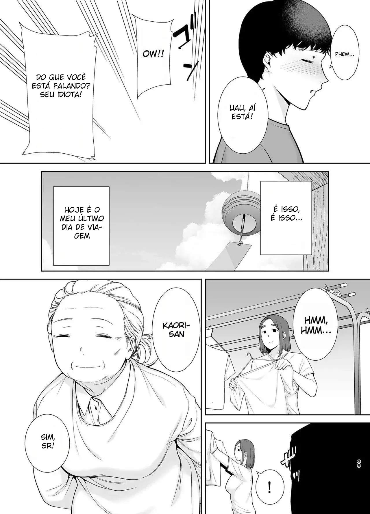 Amor de mãe: Yuu-kun e sua piranha safada em hentai HQ brasileiro