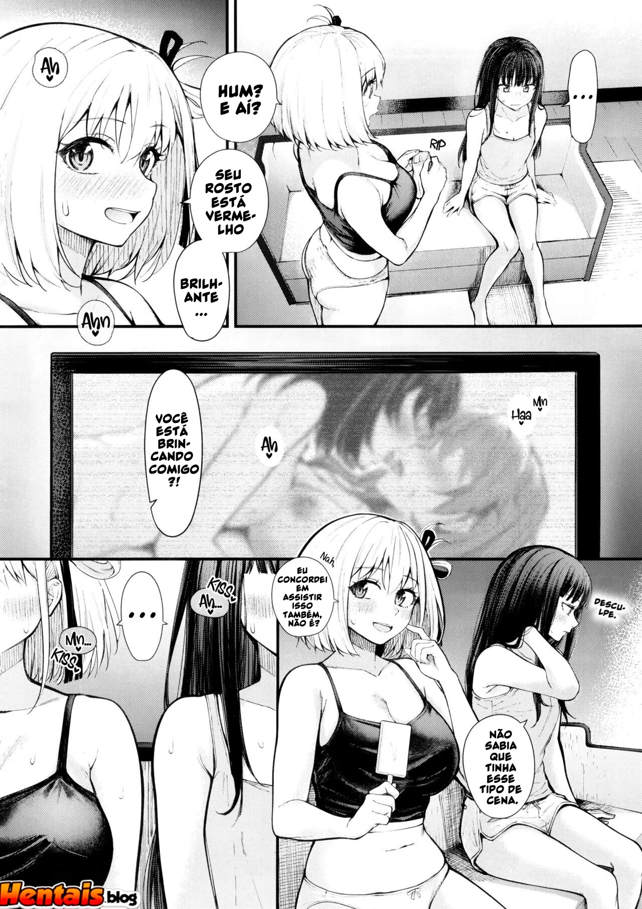 Férias de Putaria: Duas Amigas Devassas se Deliciam na Buceta da Outra em Pornô hentai