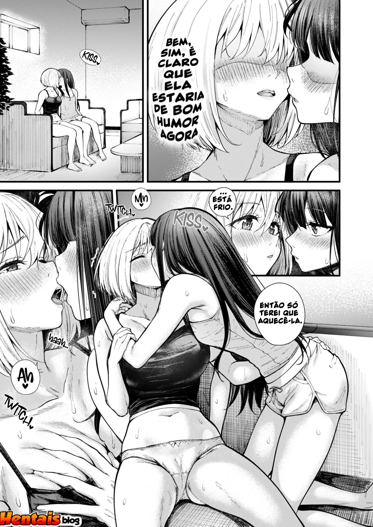 Férias de Putaria: Duas Amigas Devassas se Deliciam na Buceta da Outra em Pornô hentai