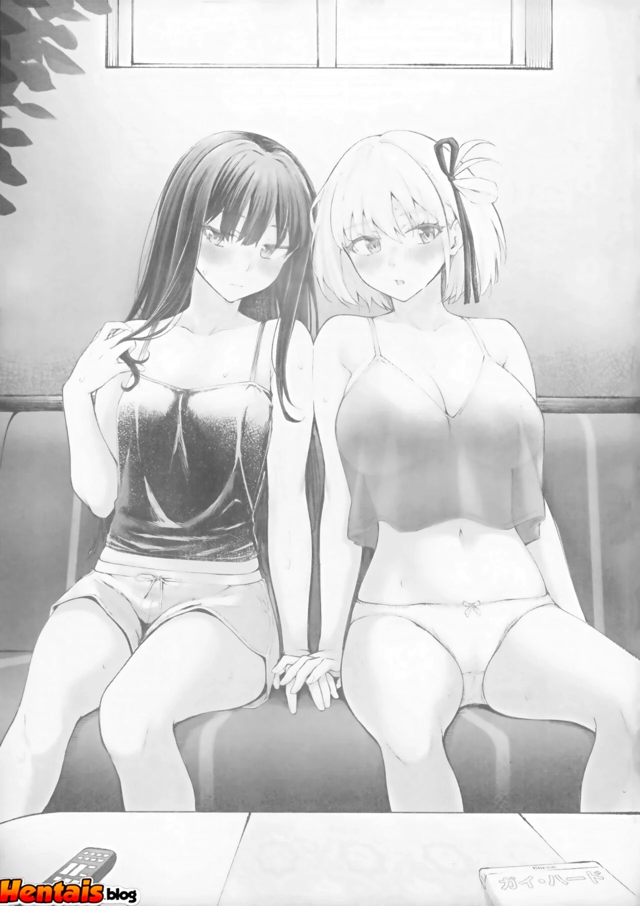 Férias de Putaria: Duas Amigas Devassas se Deliciam na Buceta da Outra em Pornô hentai