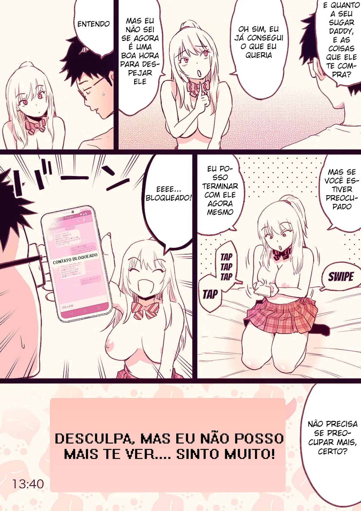 A Gyaru Safada da Buceta Gulosa – Tooru e Mika Em Uma Foda Alucinante em Hentai HQ Brasileiro