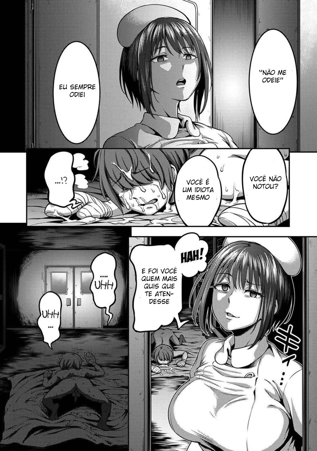 Enfermeira Piranha alivia a Dor nas Bolas de Yamada – HQ Hentai Brasileiro