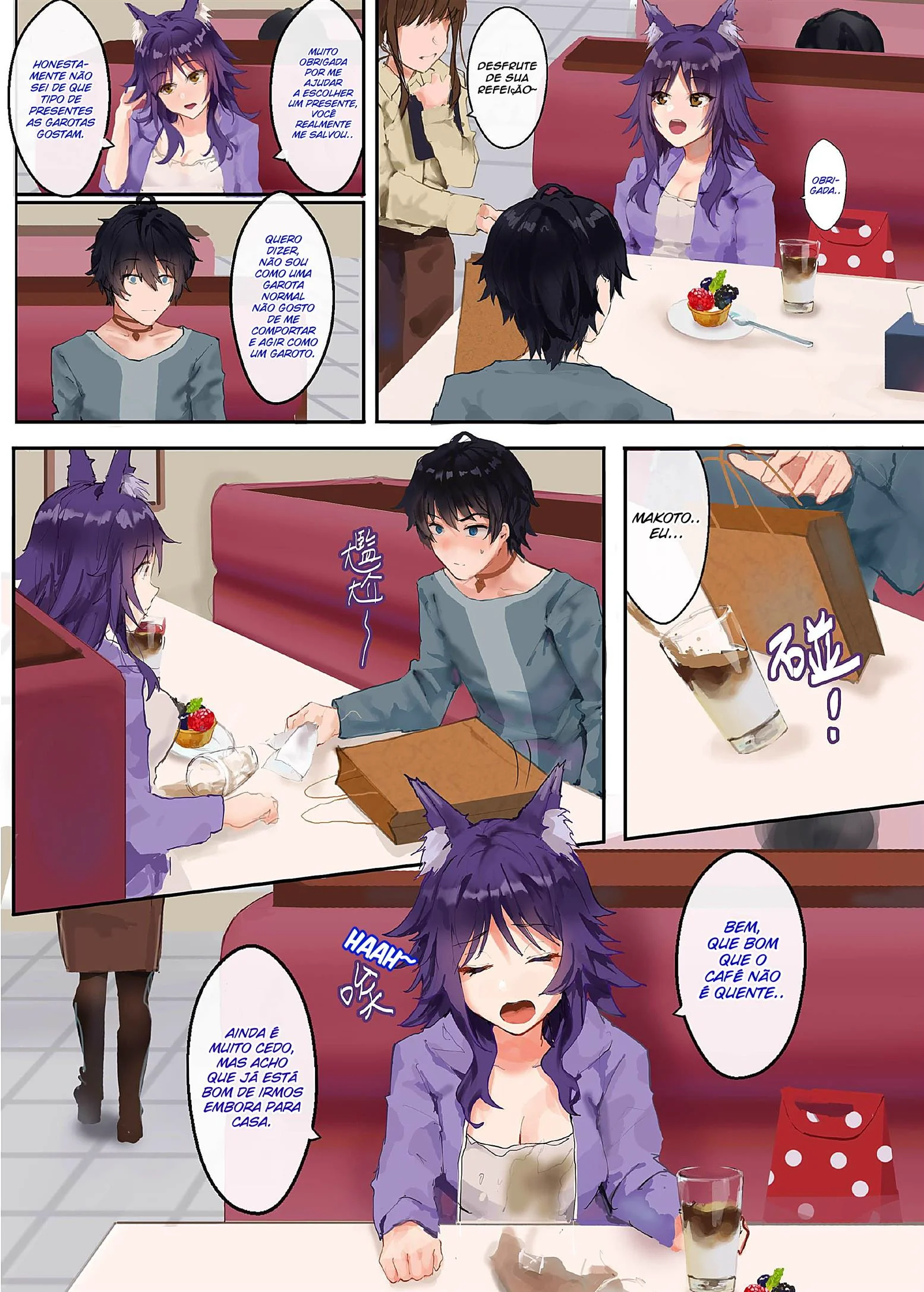 Piranha molhada leva pica na loja de comidas – Hentai HQ Brasileiro