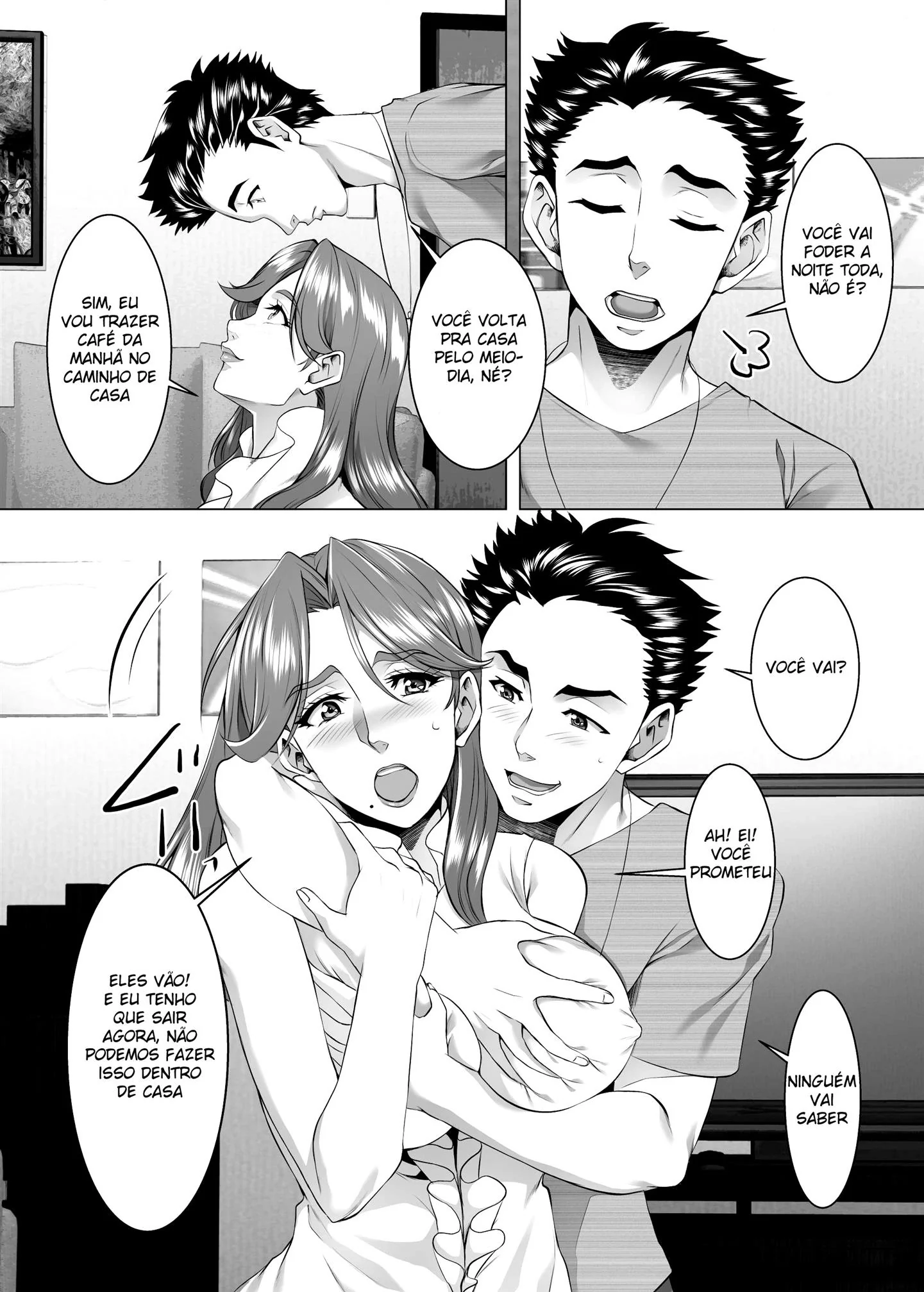 Seduzindo a Tia Piranha – Keita entra em ação! em hentai HQ Brasileiro