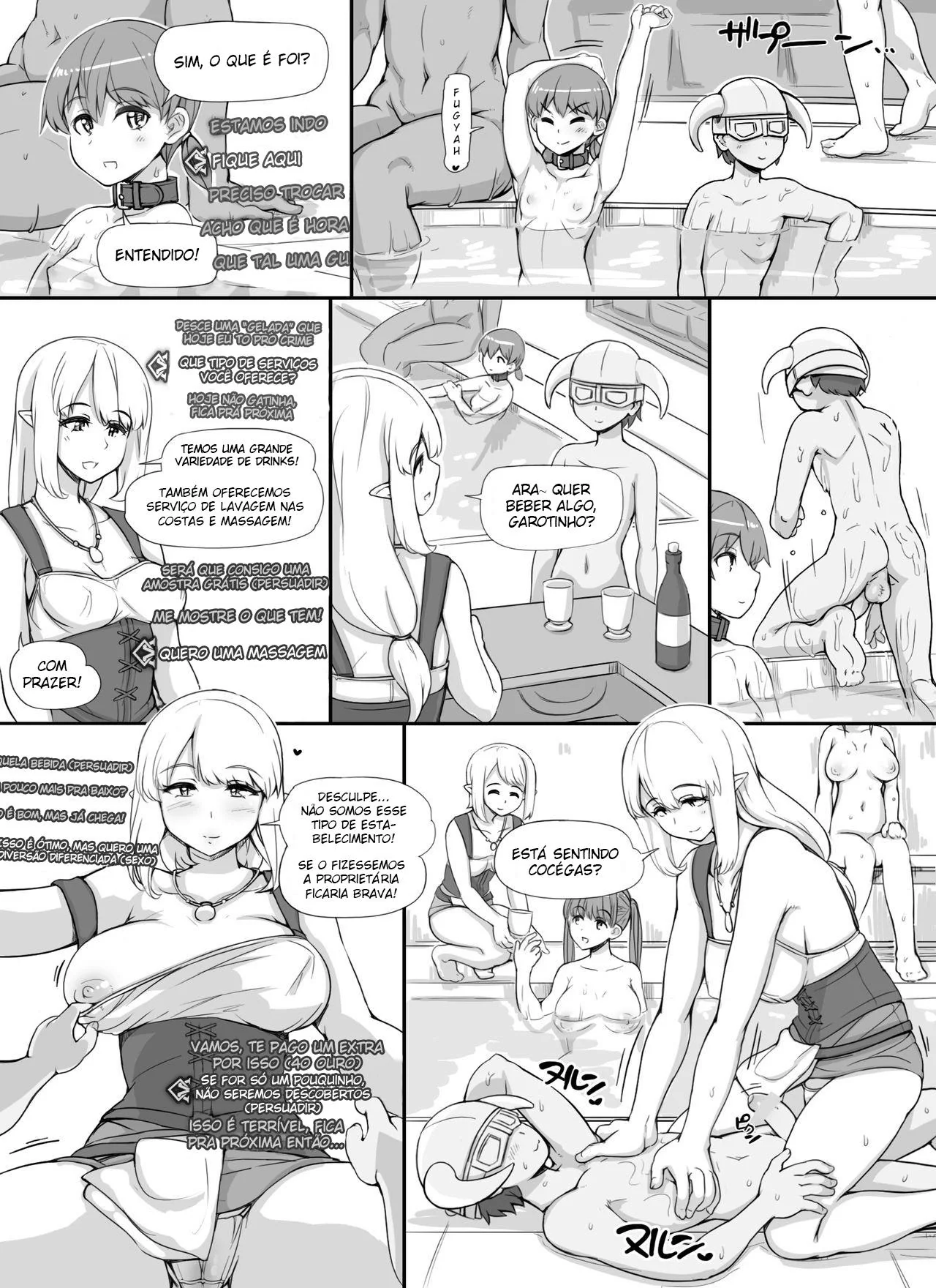 A Piranha do Filho da Buceta Querida – Hentai HQ Brasileiro