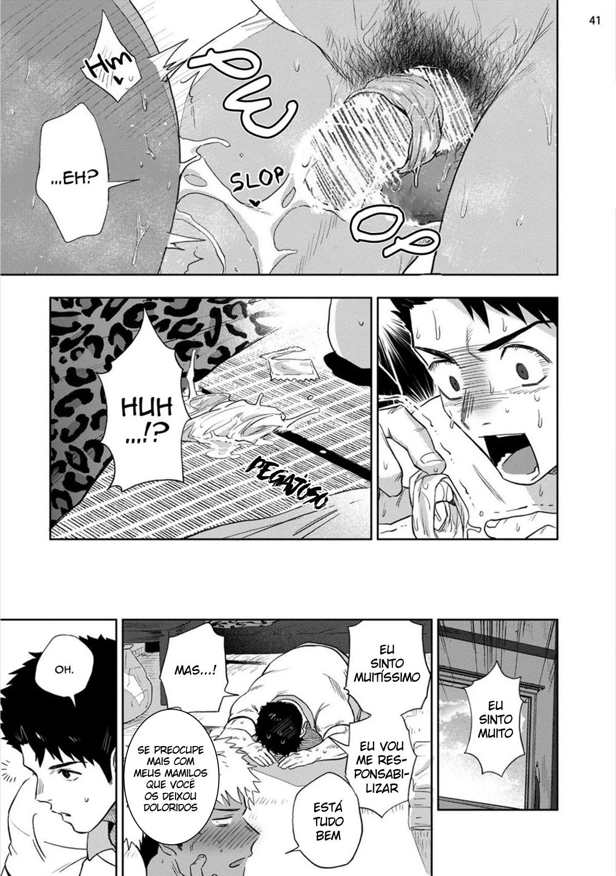 Irmã Piranha Liberou a Buceta Pro Namorado em Hentai HQ Brasileiro