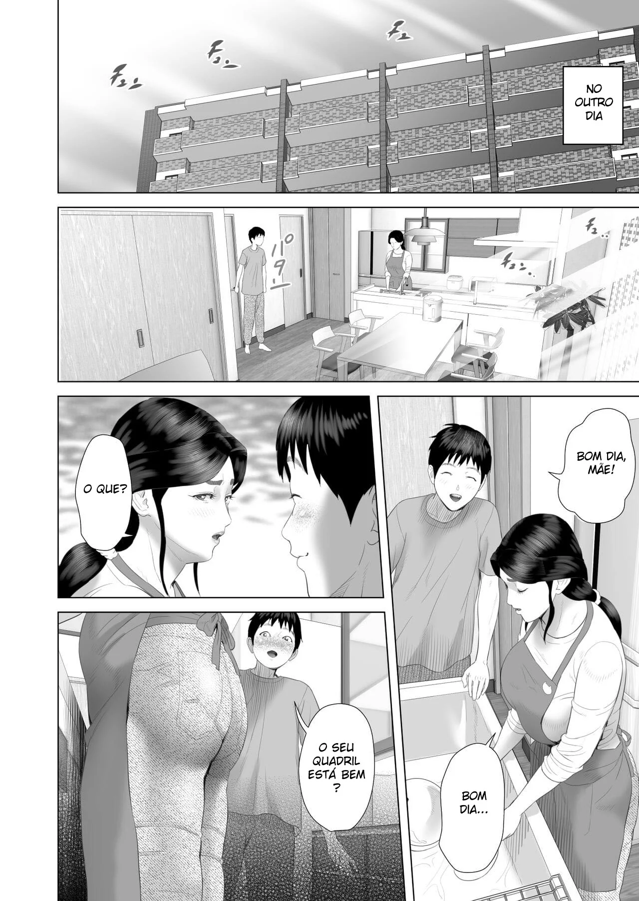 Noboru e sua mãe Naho: Jogando Safadeza na Cama – HQ de Hentai Brasileiro