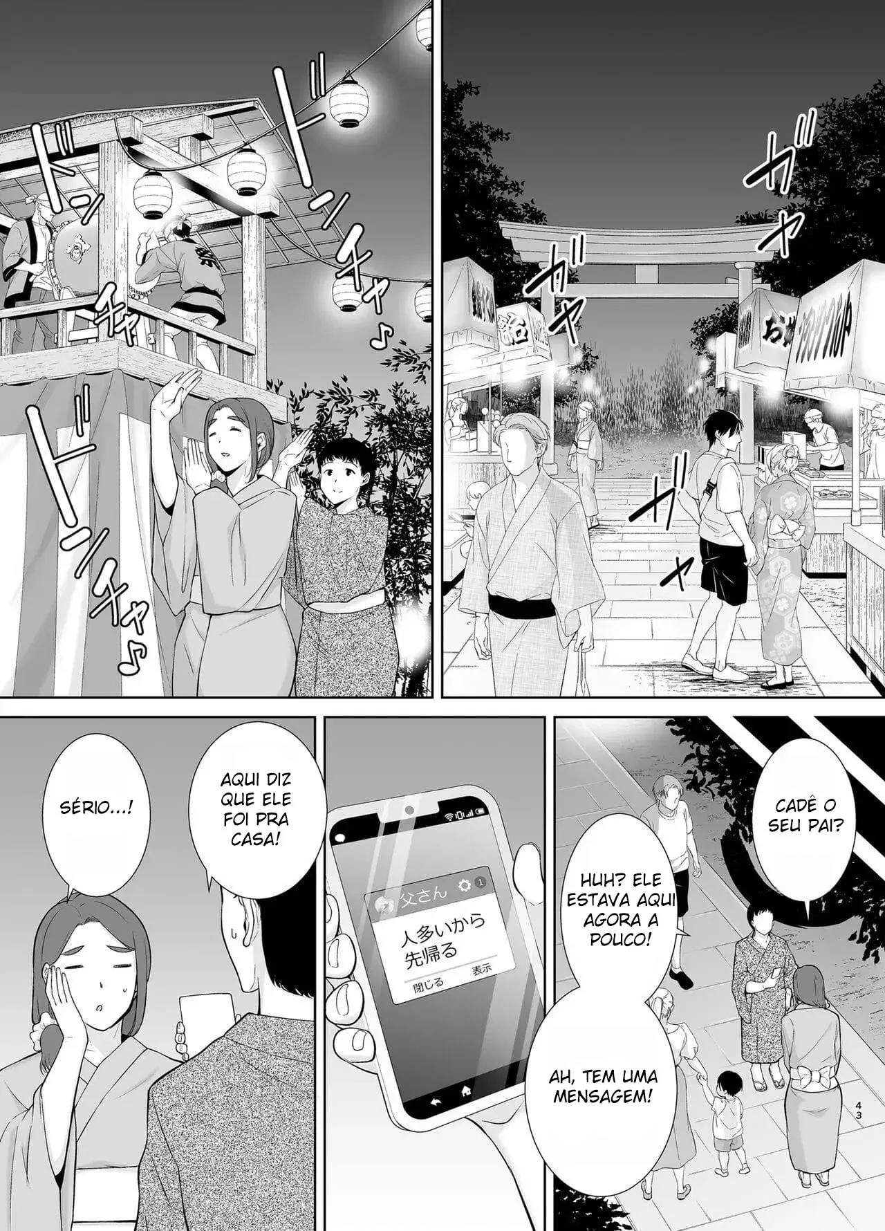 Amor de mãe: Yuu-kun e sua piranha safada em hentai HQ brasileiro