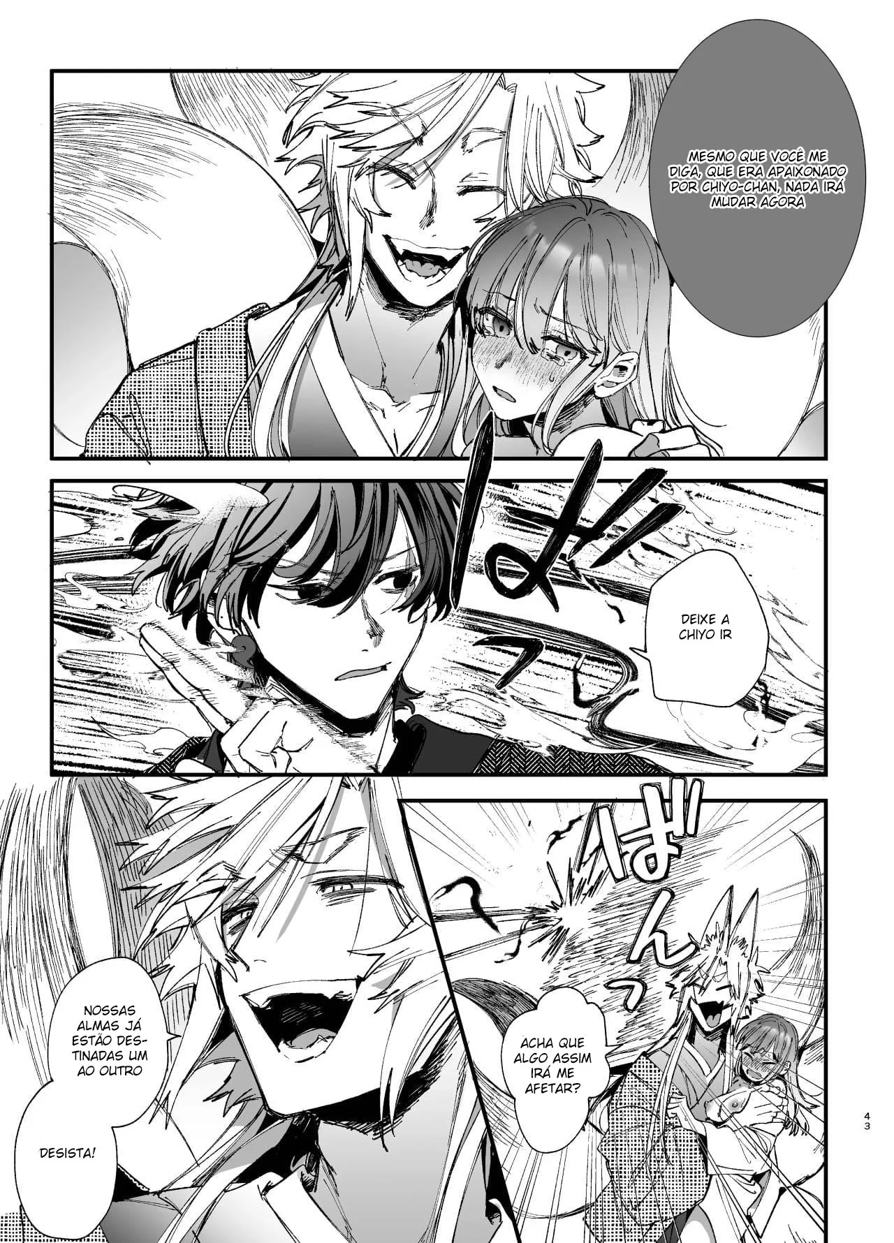 Chiyo-chan e a Rola Espiritual de Ten-kun: A Piranha dos Espíritos em Hentai HQ Brasileiro