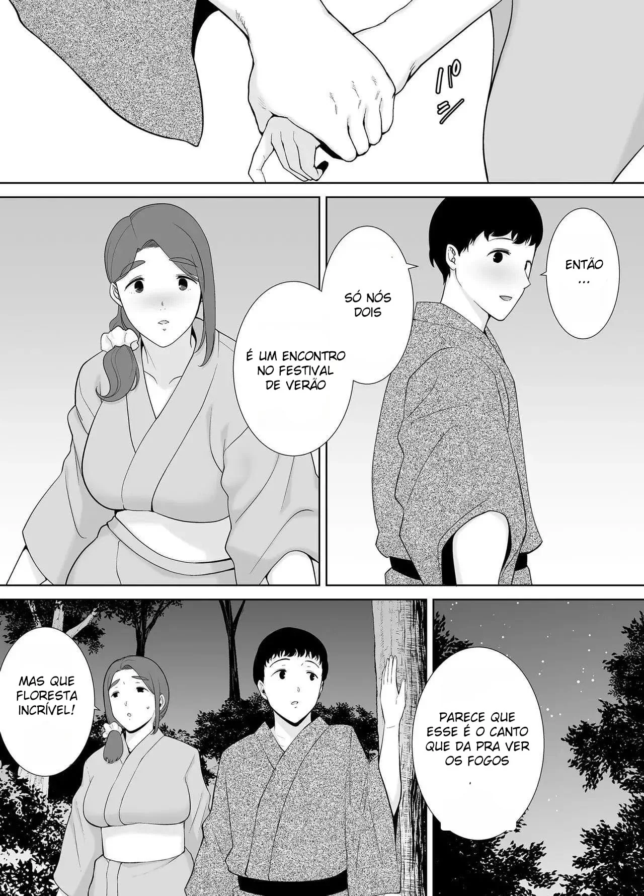 Amor de mãe: Yuu-kun e sua piranha safada em hentai HQ brasileiro