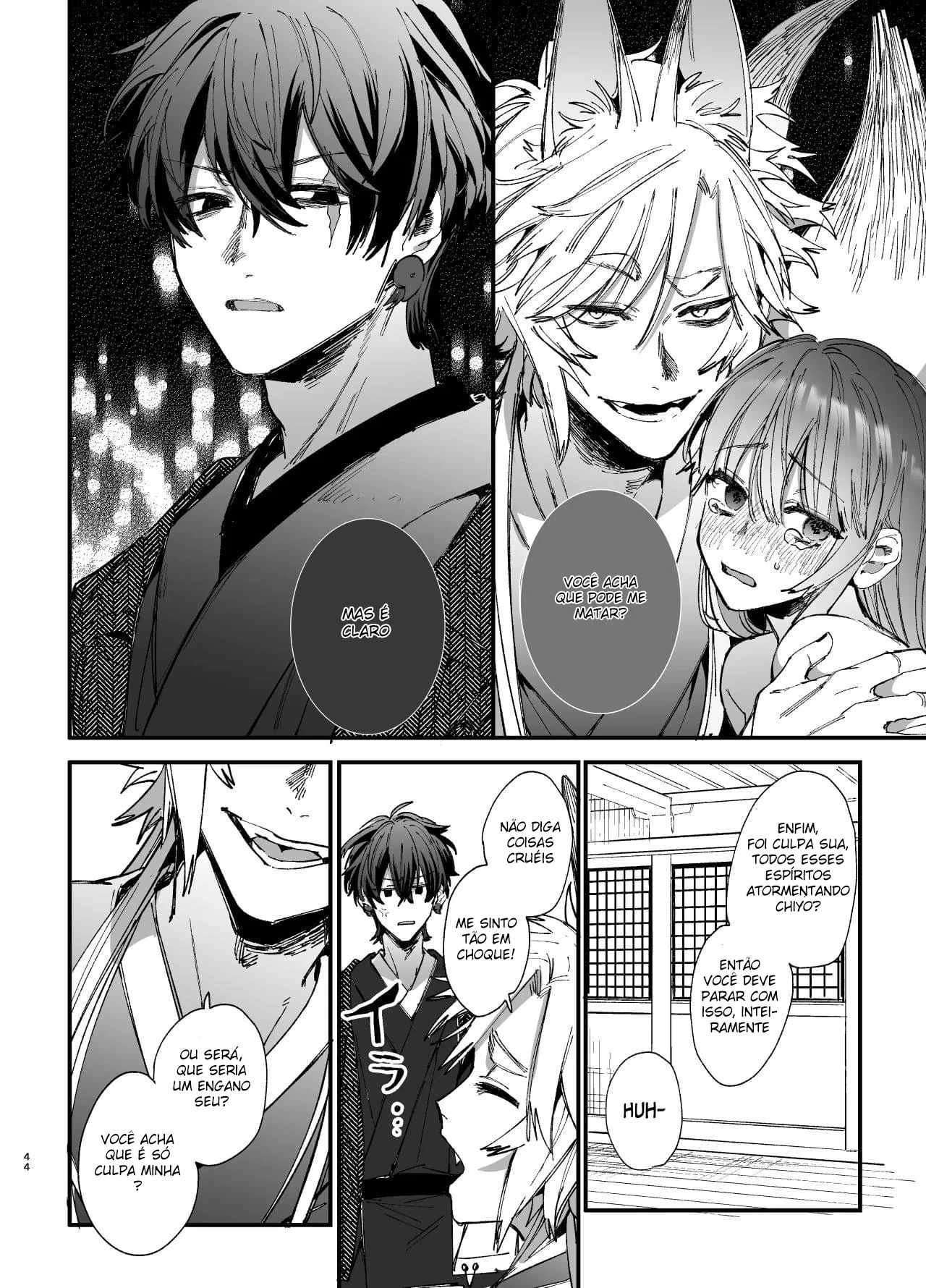 Chiyo-chan e a Rola Espiritual de Ten-kun: A Piranha dos Espíritos em Hentai HQ Brasileiro