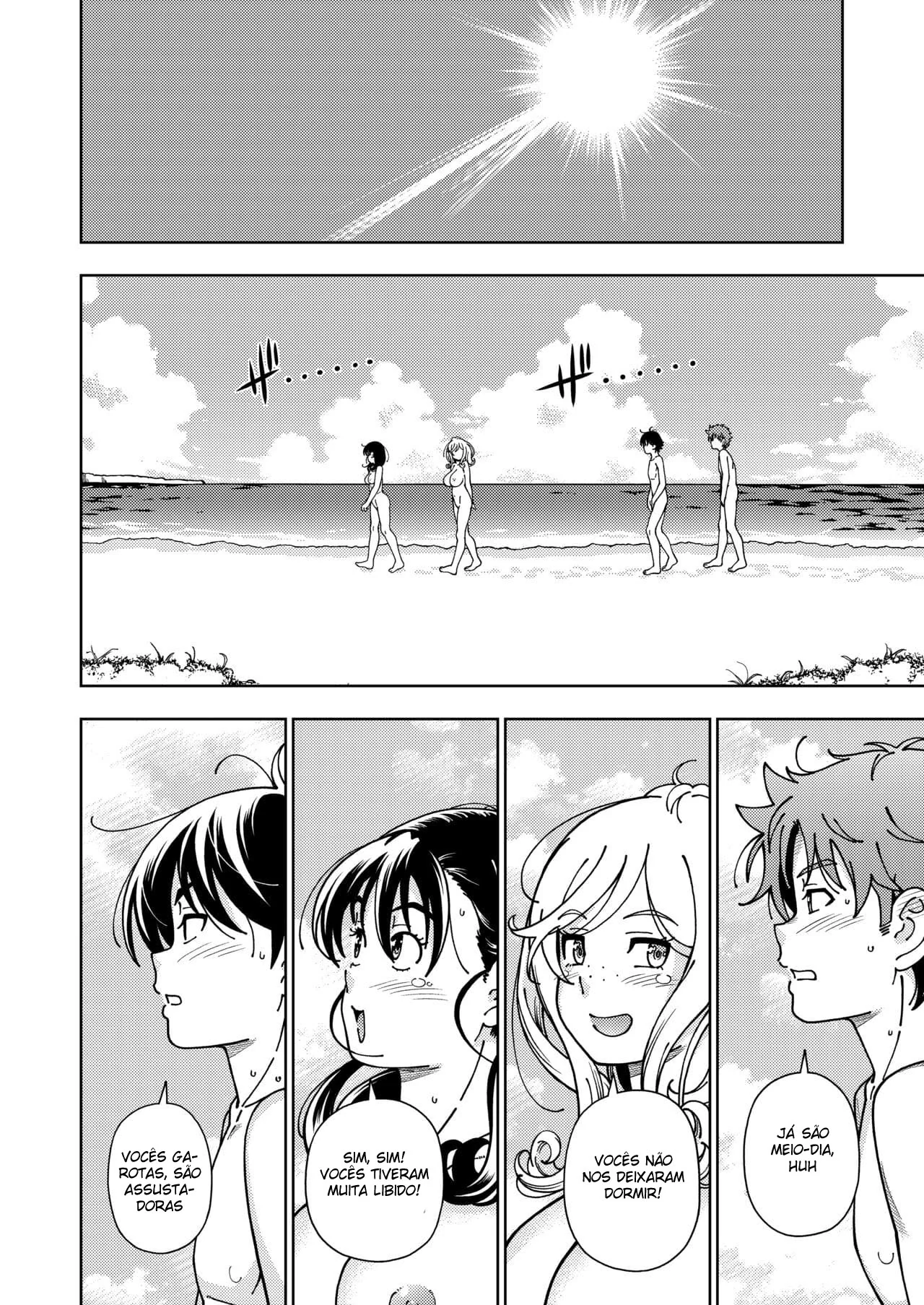 Piranha na Praia: A Rola do Prazer em Hentai HQ Brasileiro