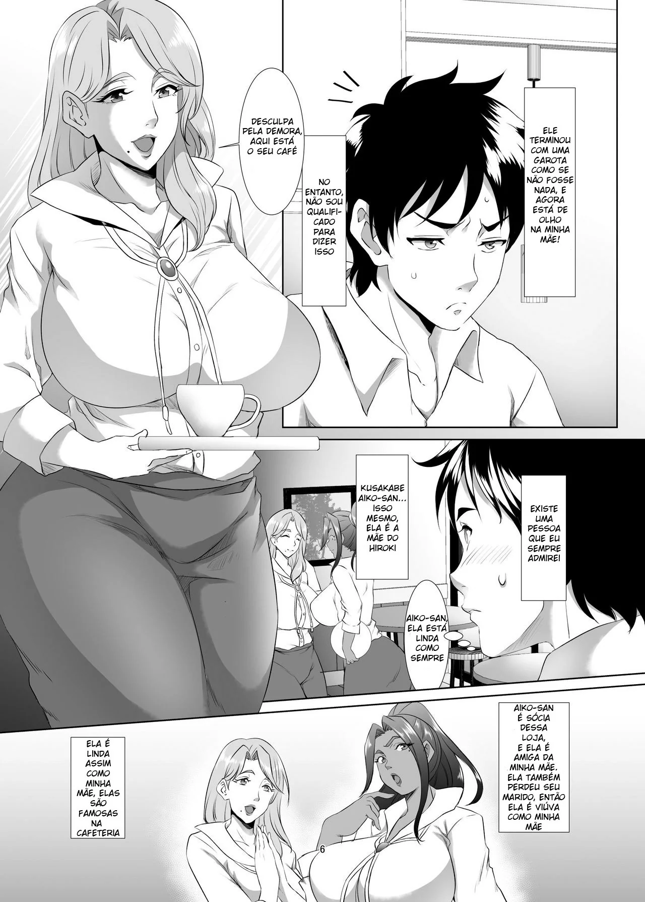 Troca Troca de Mães – Mako e Hiroki em uma HQ Brasileira de Hentai
