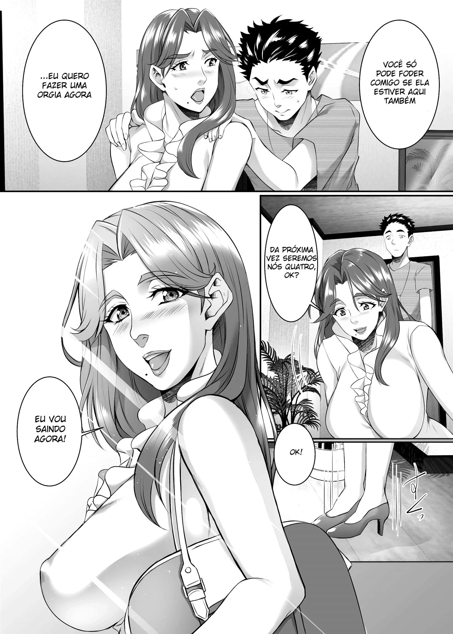 Seduzindo a Tia Piranha – Keita entra em ação! em hentai HQ Brasileiro