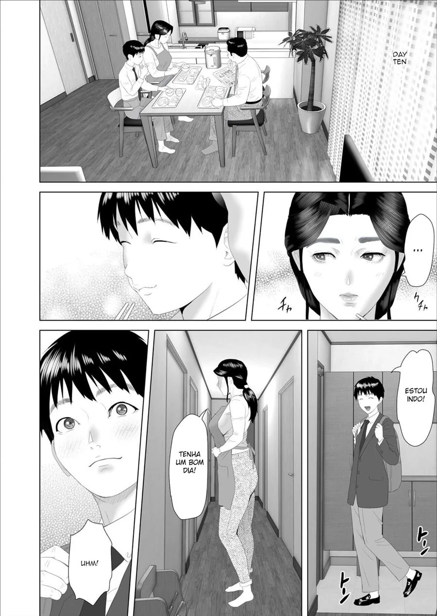 Mamãe Piranha se Rende à Piroca do Filho em Hentai Incesto em HQ Brasileiro