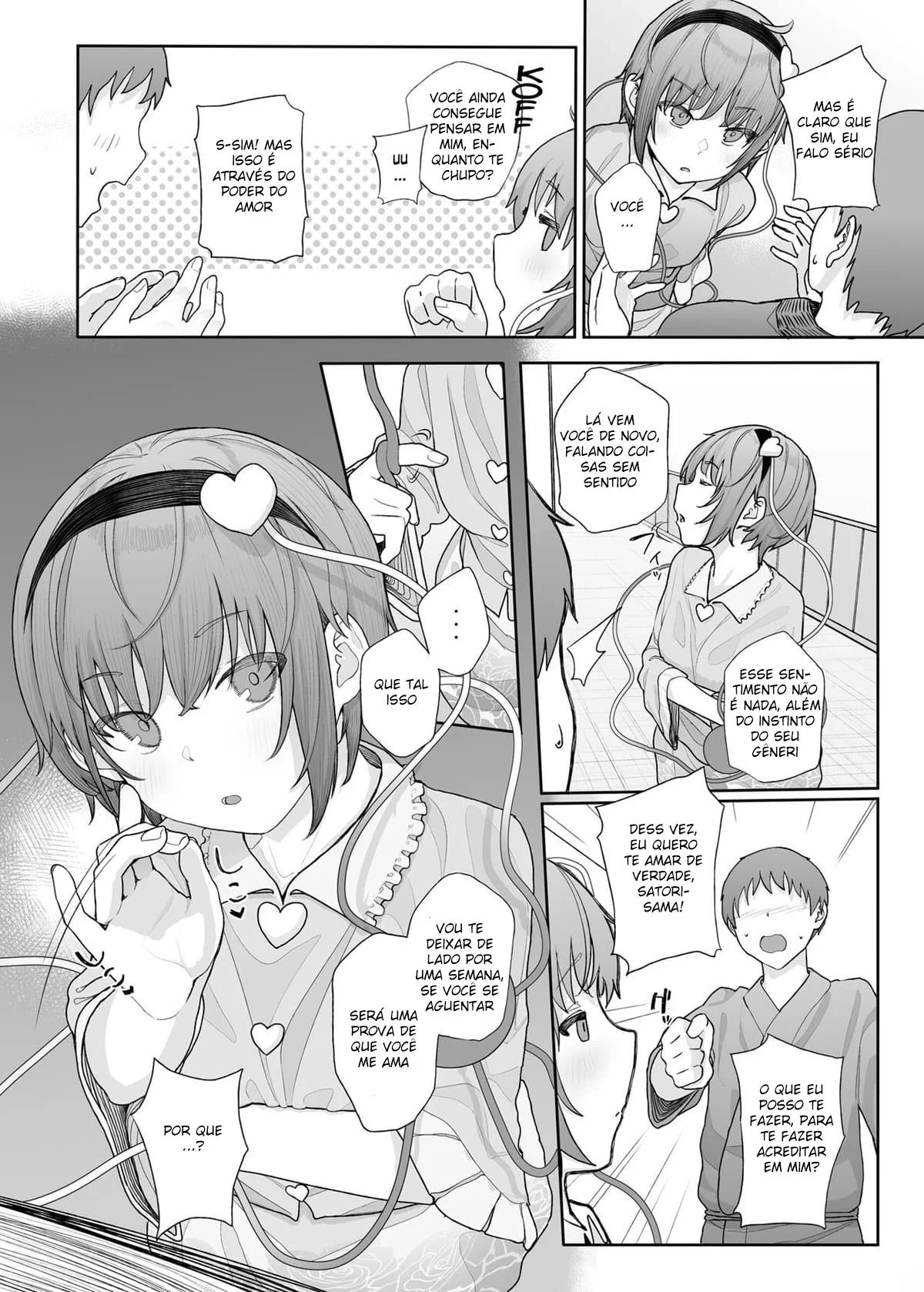 Piranha do Subconsciente: Domando a Satori-sama