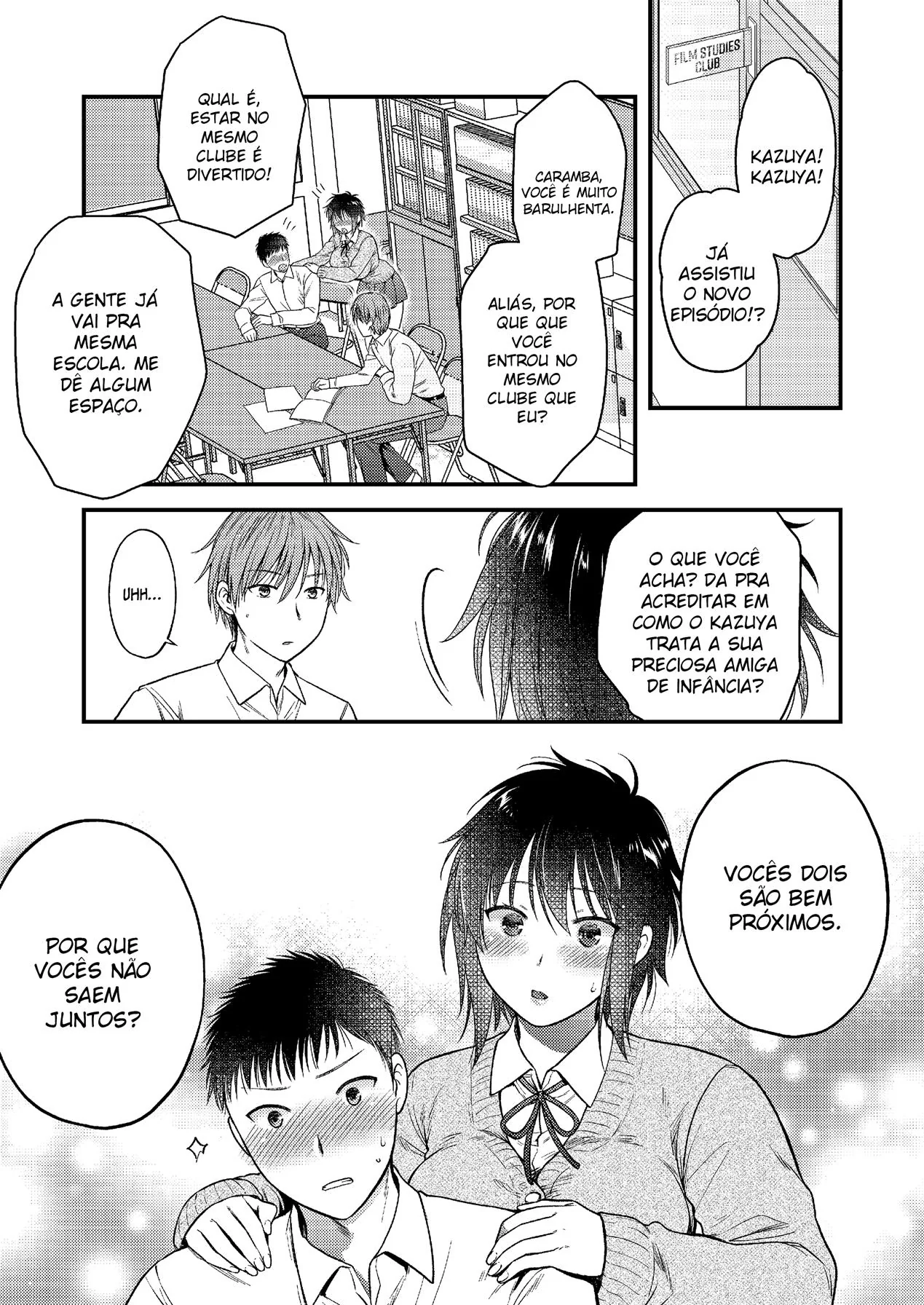 Piranha Fragilizada: Mizuki sendo Enrabada por um Amigo Desleal em Hentai HQ Brasileiro