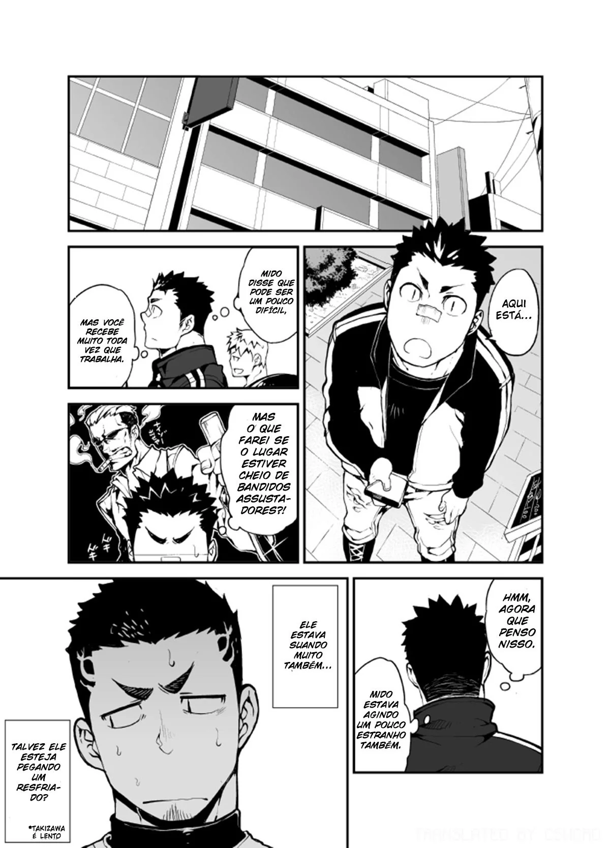 Dando o Cu Por Dinheiro – Takizawa e Mido no Yaoi Hentai em HQ Brasileiro