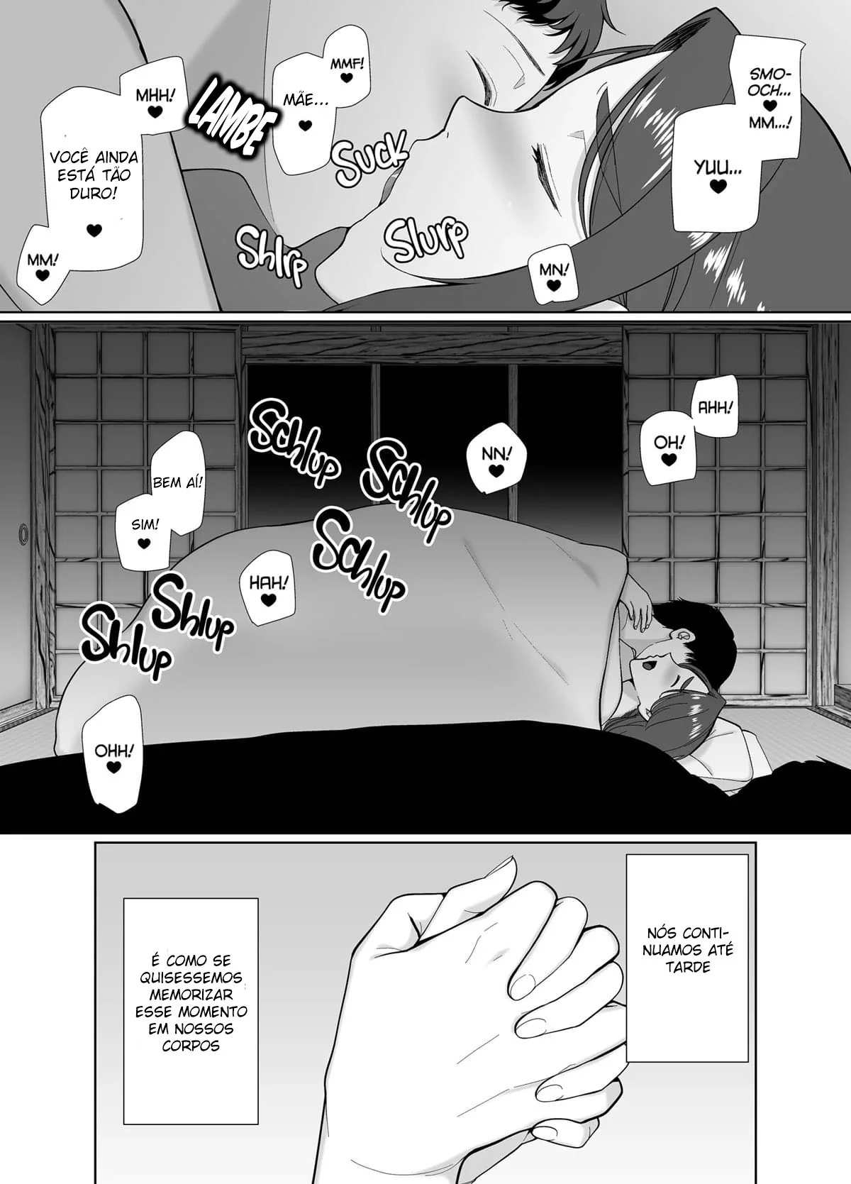 Yuu e sua mãe piranha na pousada das fontes termais em hentai incesto HQ