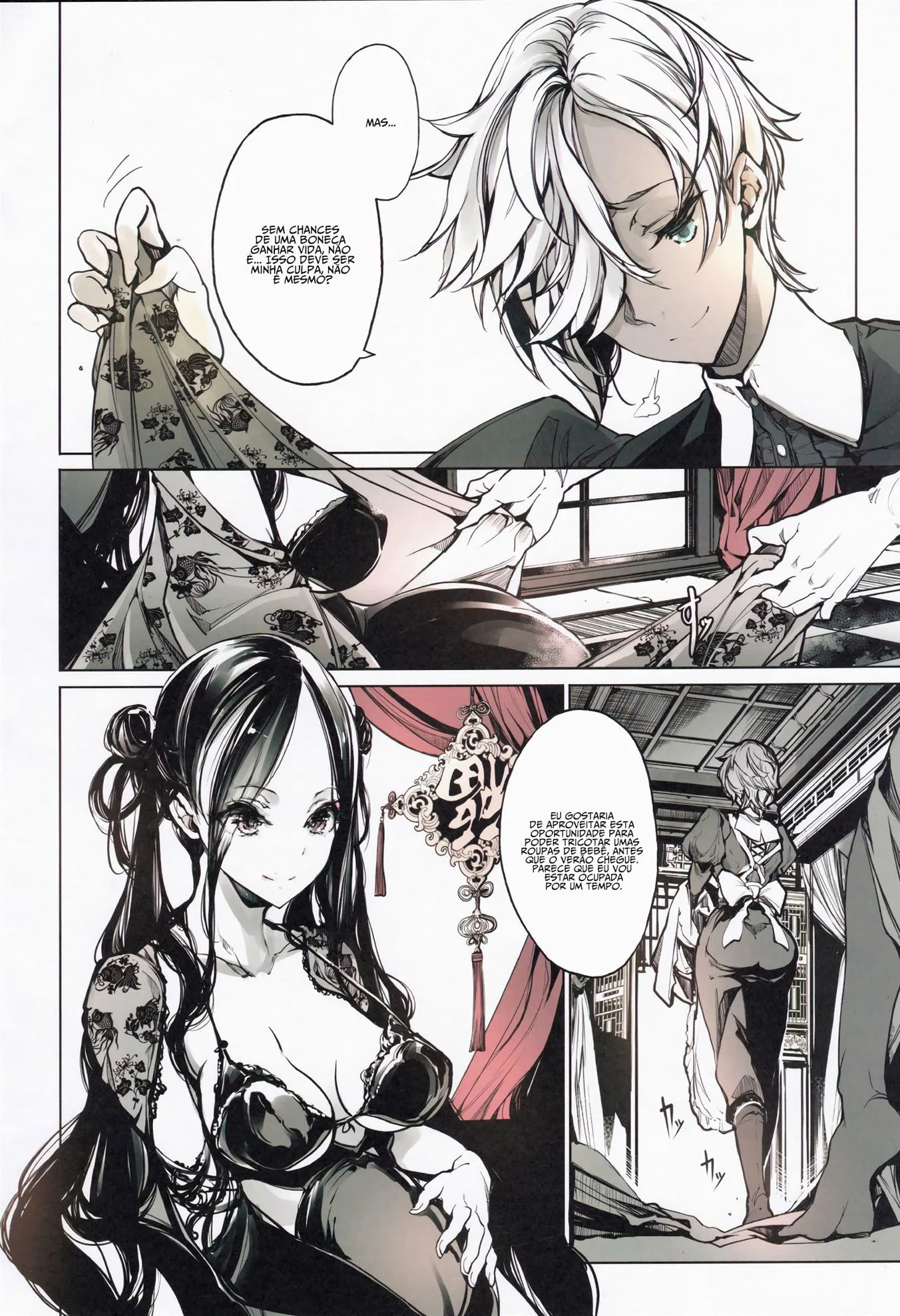Três Alunas Piranhas e Sedentas por Rola: Um Grupal Hentai Explosivo em manga hq