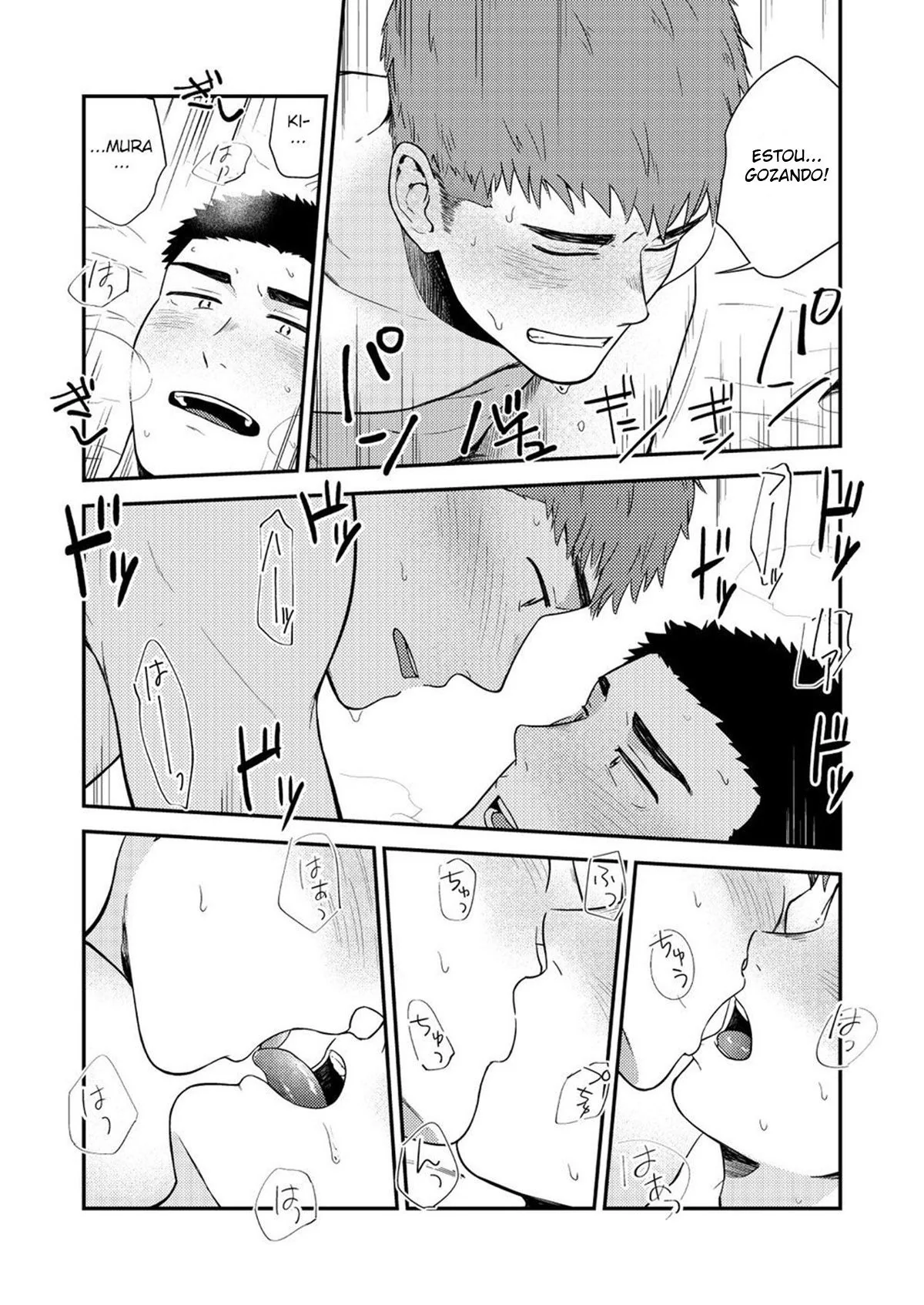 Amizade Colorida: Kimura e Nishi em Hentai Yaoi Em HQ Brasileiro