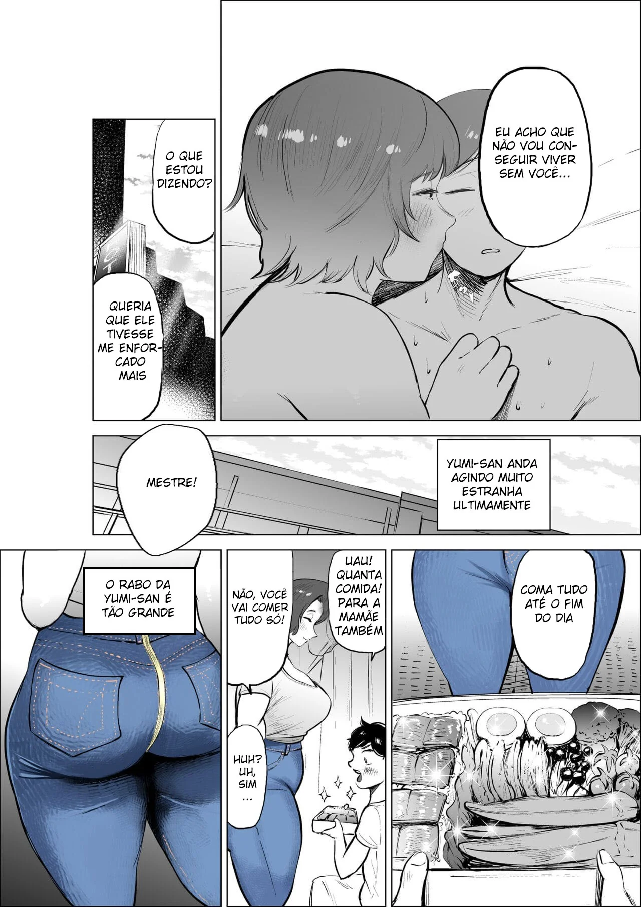 Calças Jeans Apertadas – A Paixão Proibida Em Hentai HQ Brasileiro
