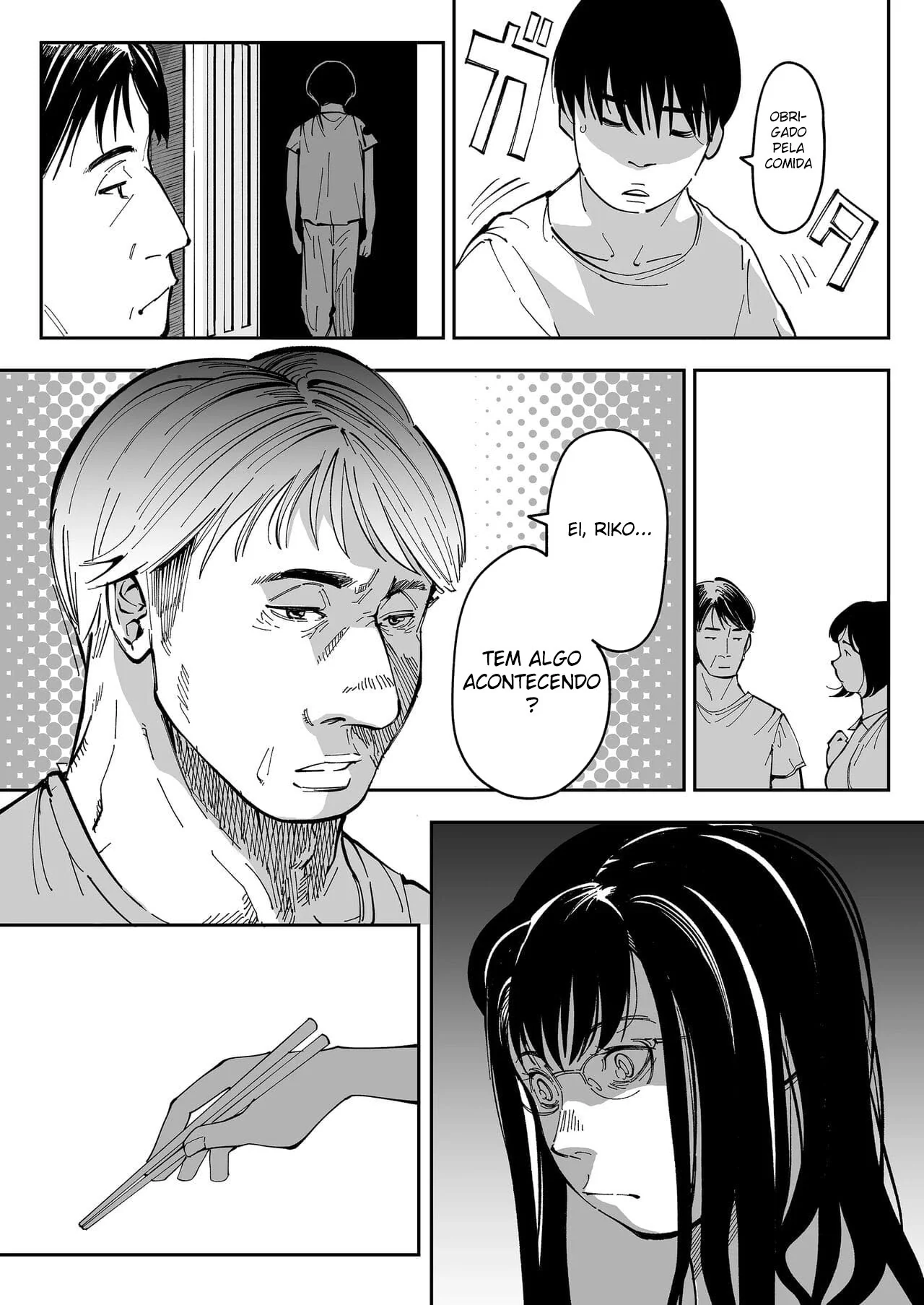 Chantageando a Camgirl Safada: Sacanagem em Família Hentai HQ