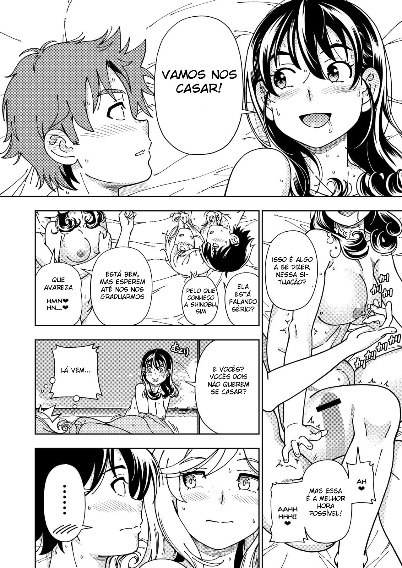 Piranha na Praia: A Rola do Prazer em Hentai HQ Brasileiro