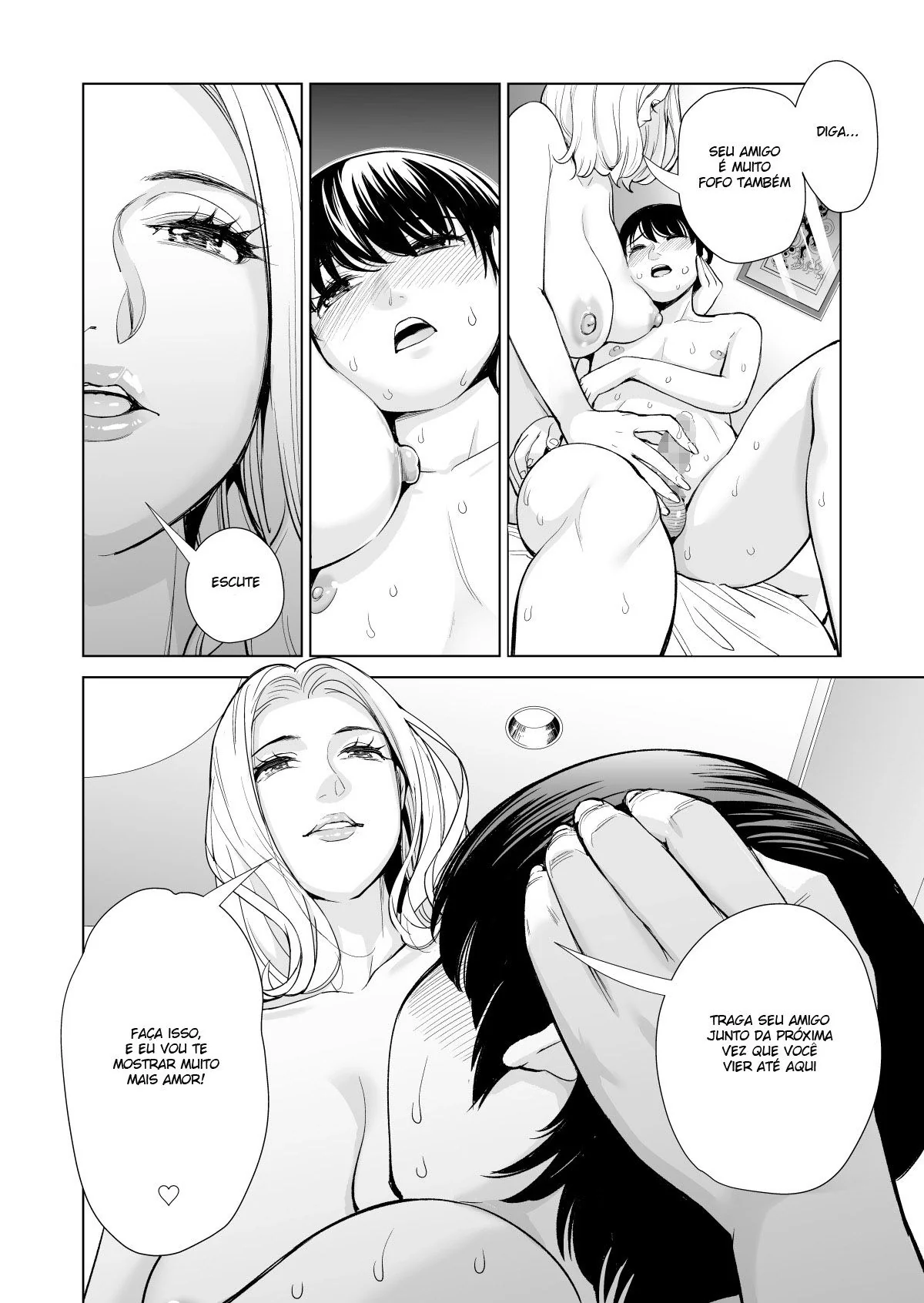 Meiko, a Dona de Casa Piranha, se Encontra com um Novinho Charminho na Padaria – Em Hentai HQ Brasileiro