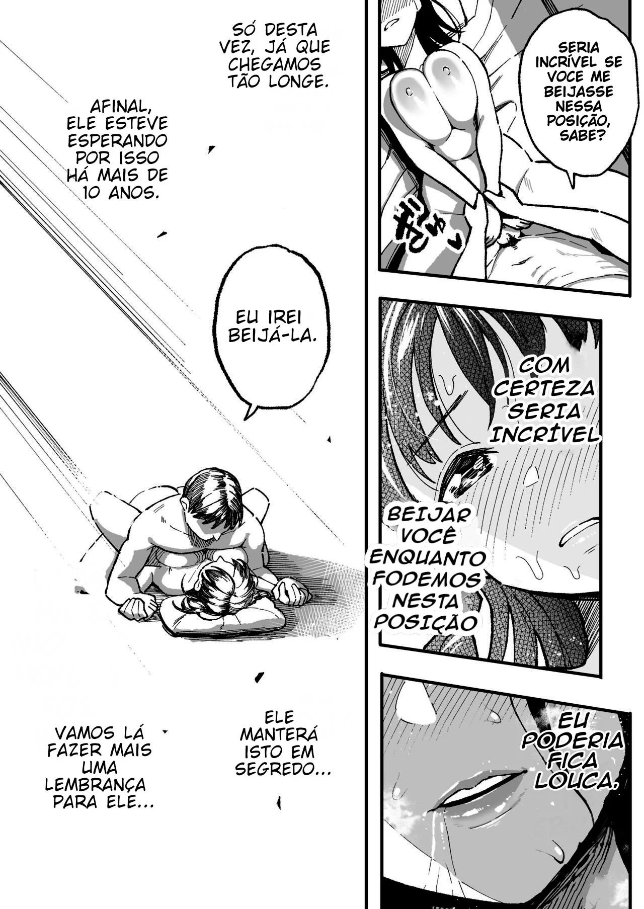 Sessão de Estudos Pervertidos: Riku e sua Irmã Piranha no Time de Futebol” em HQ Brasileiro
