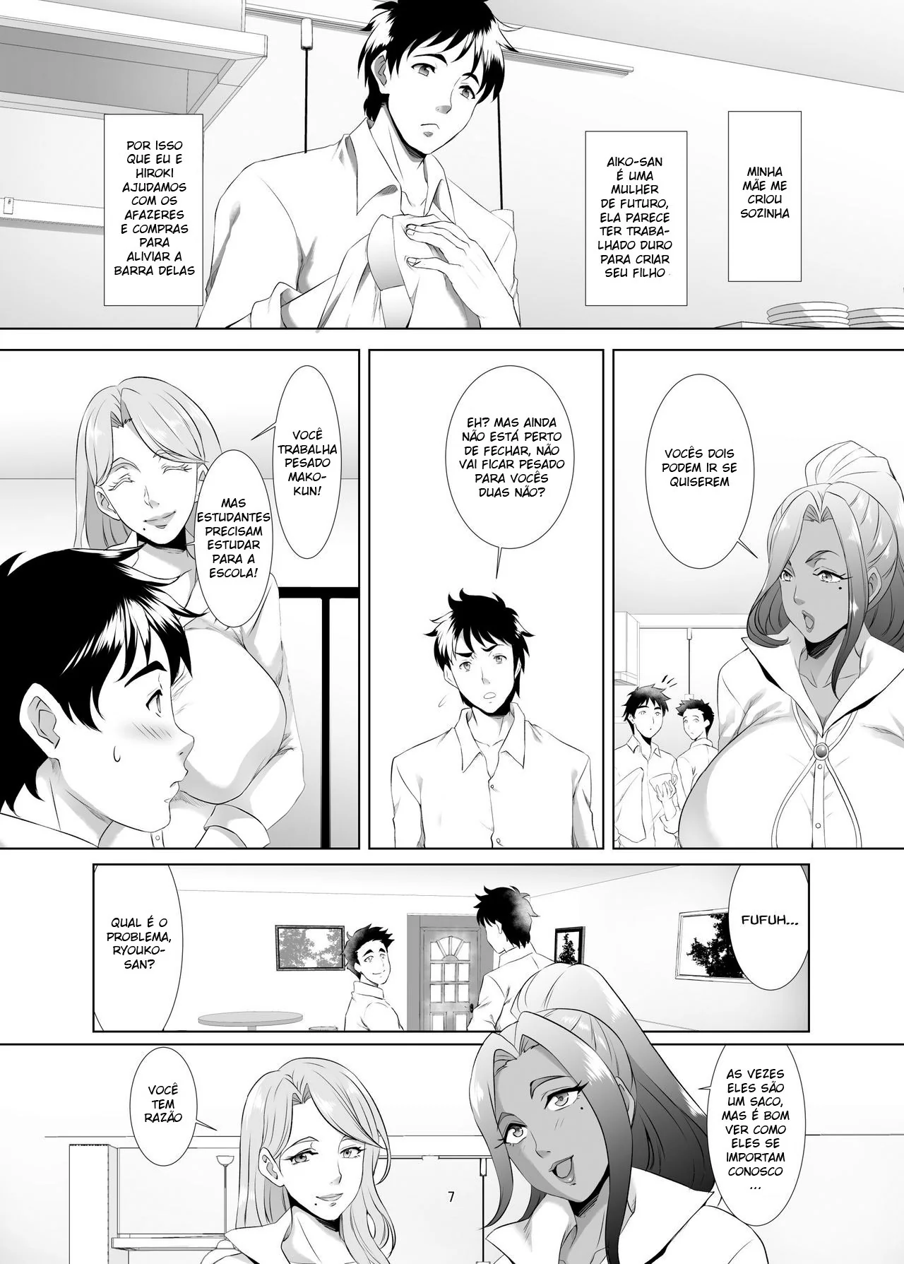Troca Troca de Mães – Mako e Hiroki em uma HQ Brasileira de Hentai