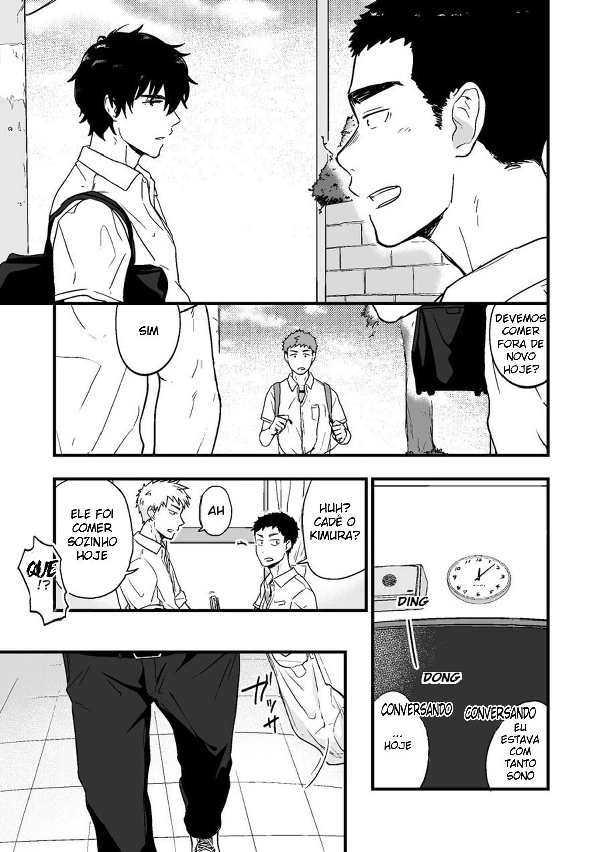 Amor proibido e traição: Nishi e Kimura em um triângulo amoroso na escola – Hentai Yaoi HQ Brasileiro