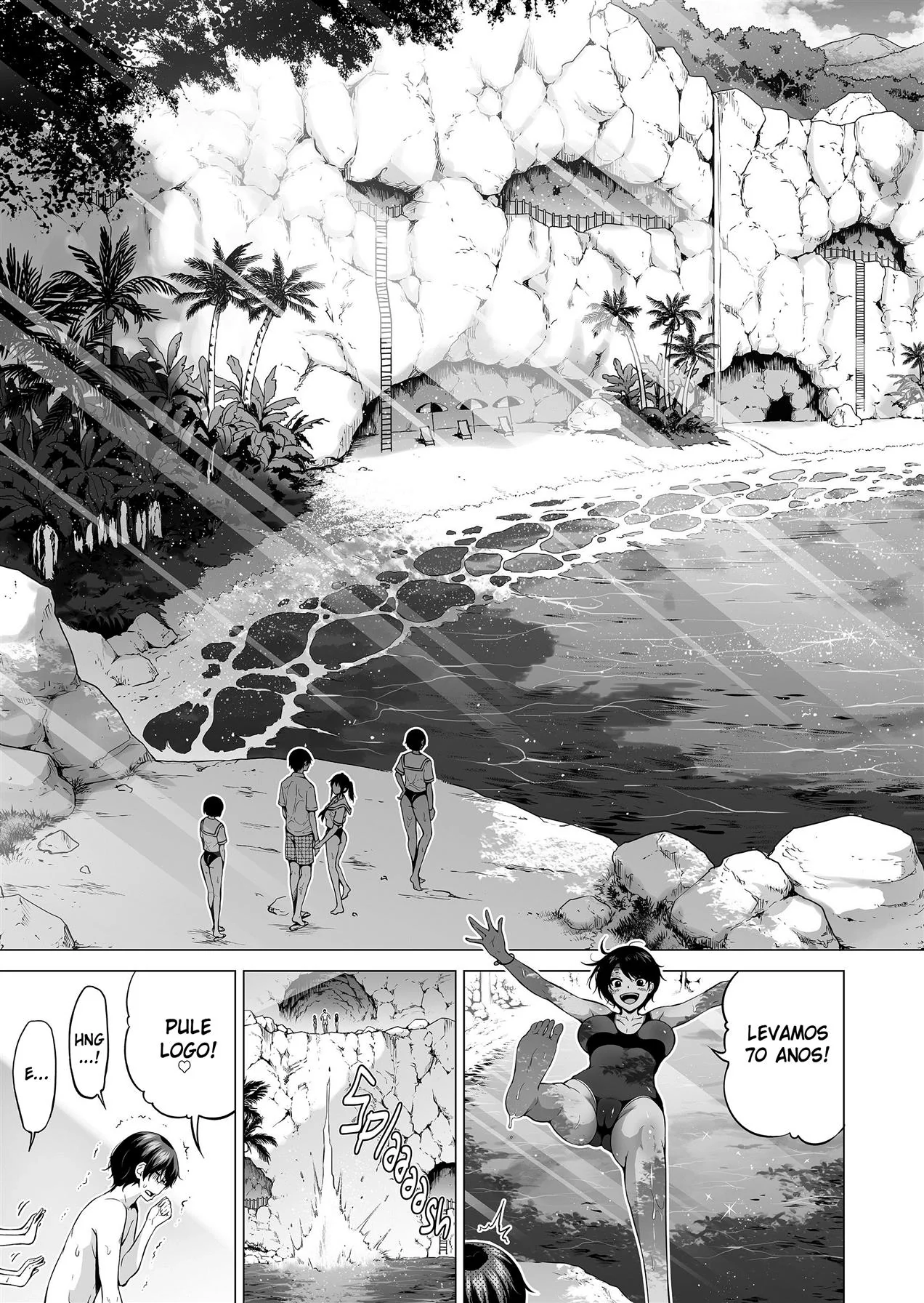 Três Alunas Piranhas e Sedentas por Rola: Um Grupal Hentai Explosivo em manga hq