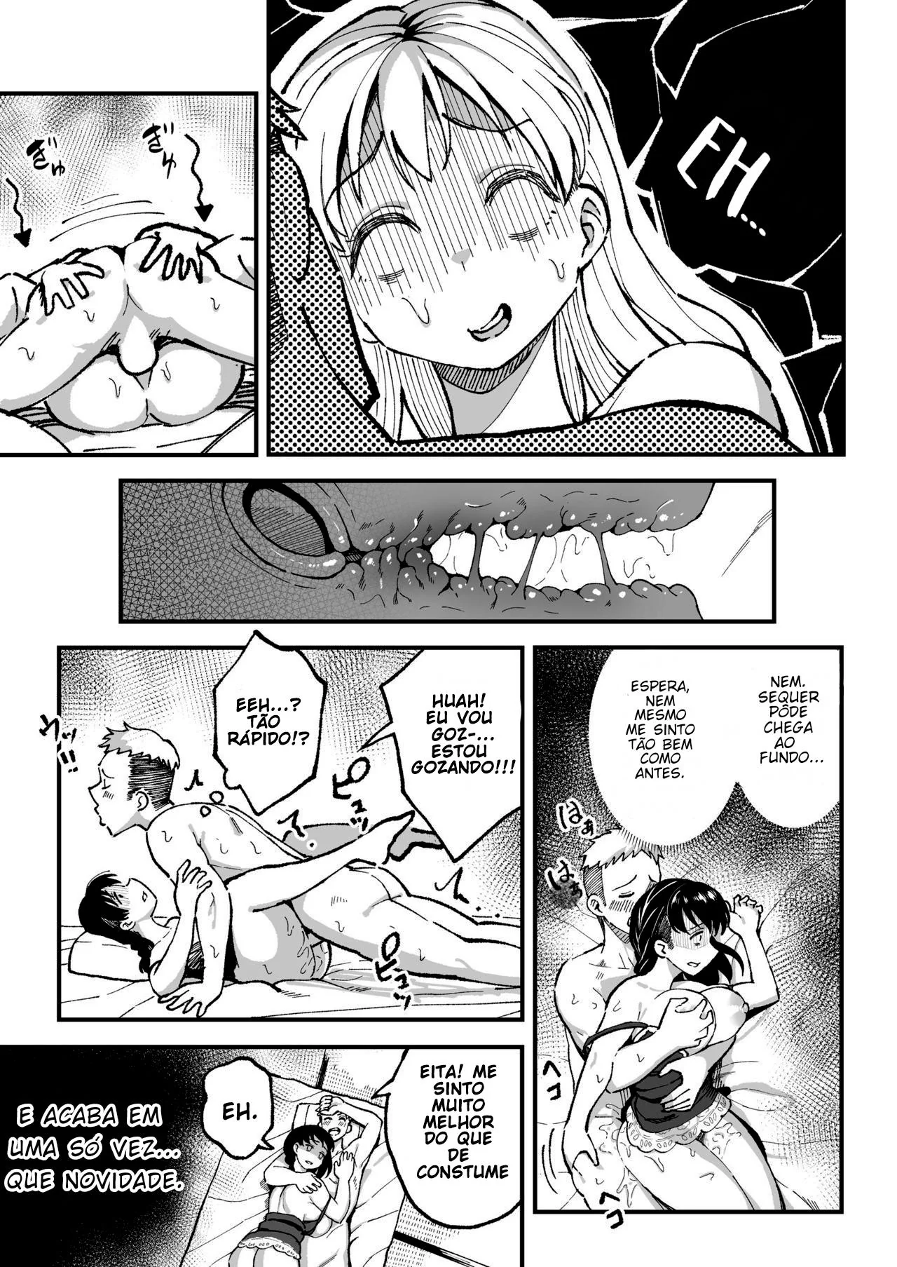 Piranha da Livraria Sedenta por Pica: A Bibliotecária Tarada e o Leitor Safado em Hentai HQ Brasileiro