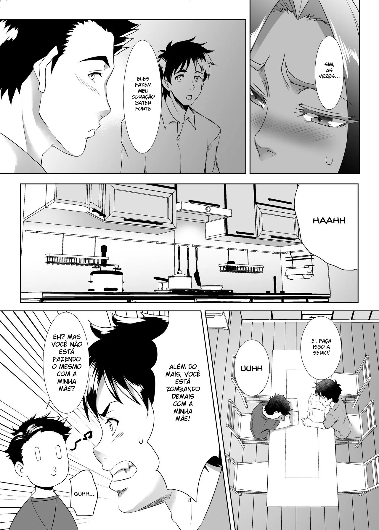Troca Troca de Mães – Mako e Hiroki em uma HQ Brasileira de Hentai