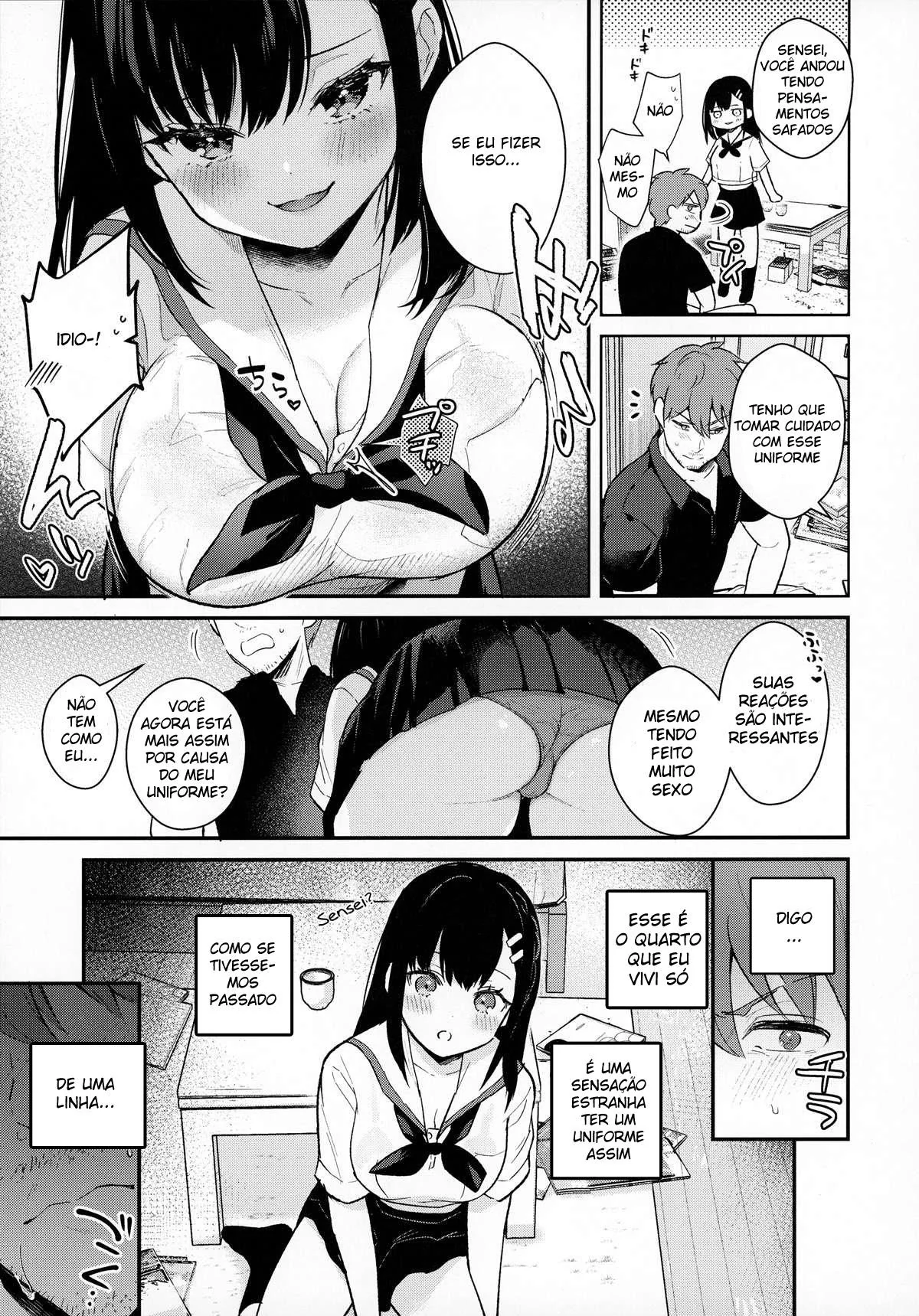 Professora Piranha: Encontros Escandalosos com a Ex-Aluna” em Hentai HQ