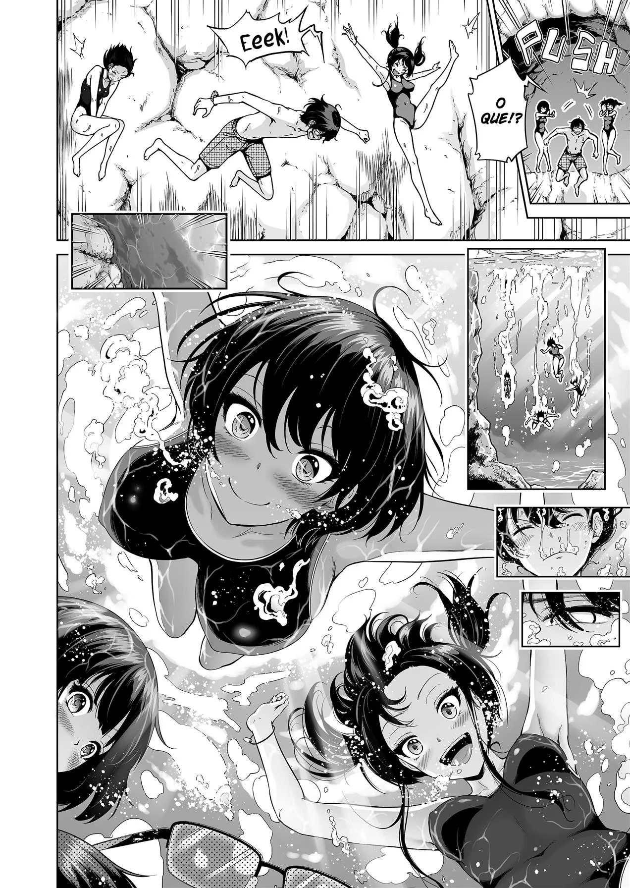 Três Alunas Piranhas e Sedentas por Rola: Um Grupal Hentai Explosivo em manga hq