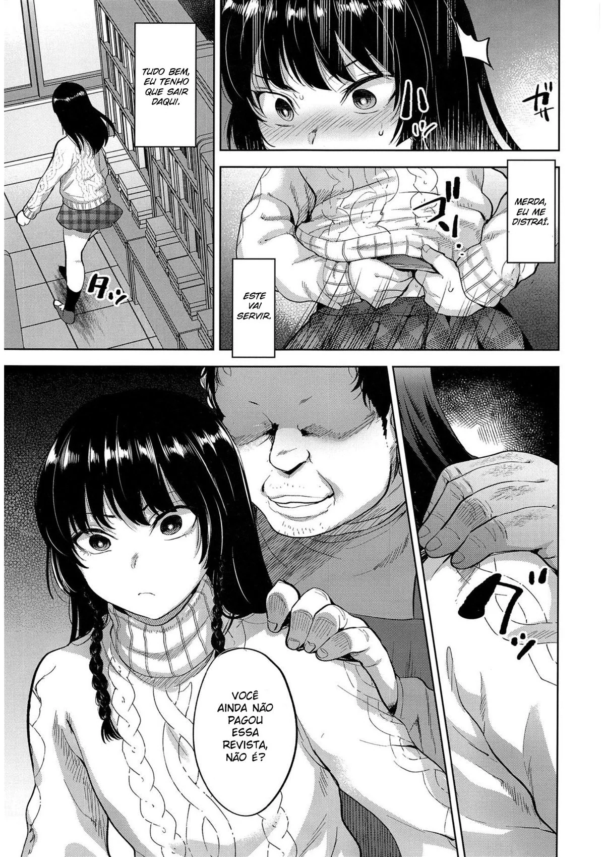 Piranhas da Biblioteca: Ryu-kun e sua Piroca na Mira da Vigilância” em HQ Brasileiro