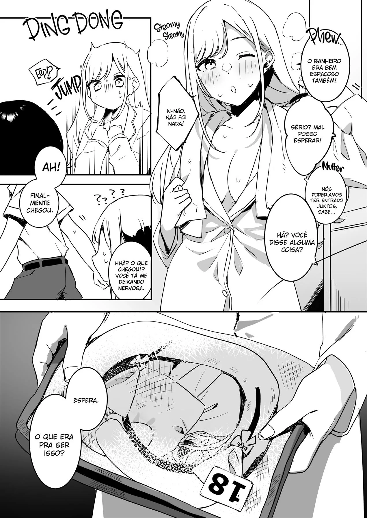 A Sedução da Piranha da Buceta Apertada: Takeshi-kun e Yamaoka-chan em HQ Brasileiro