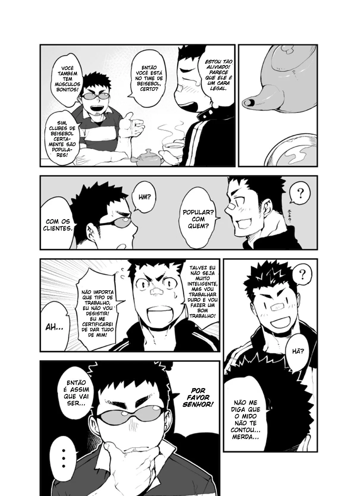 Dando o Cu Por Dinheiro – Takizawa e Mido no Yaoi Hentai em HQ Brasileiro