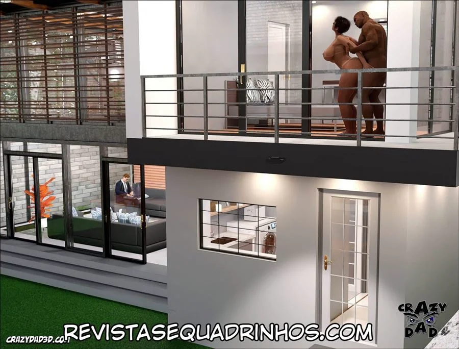 Doctor Brandie 20 Milf piranha transando com filho e segurança em hentai 3D safado” em quadrinhos de sexo