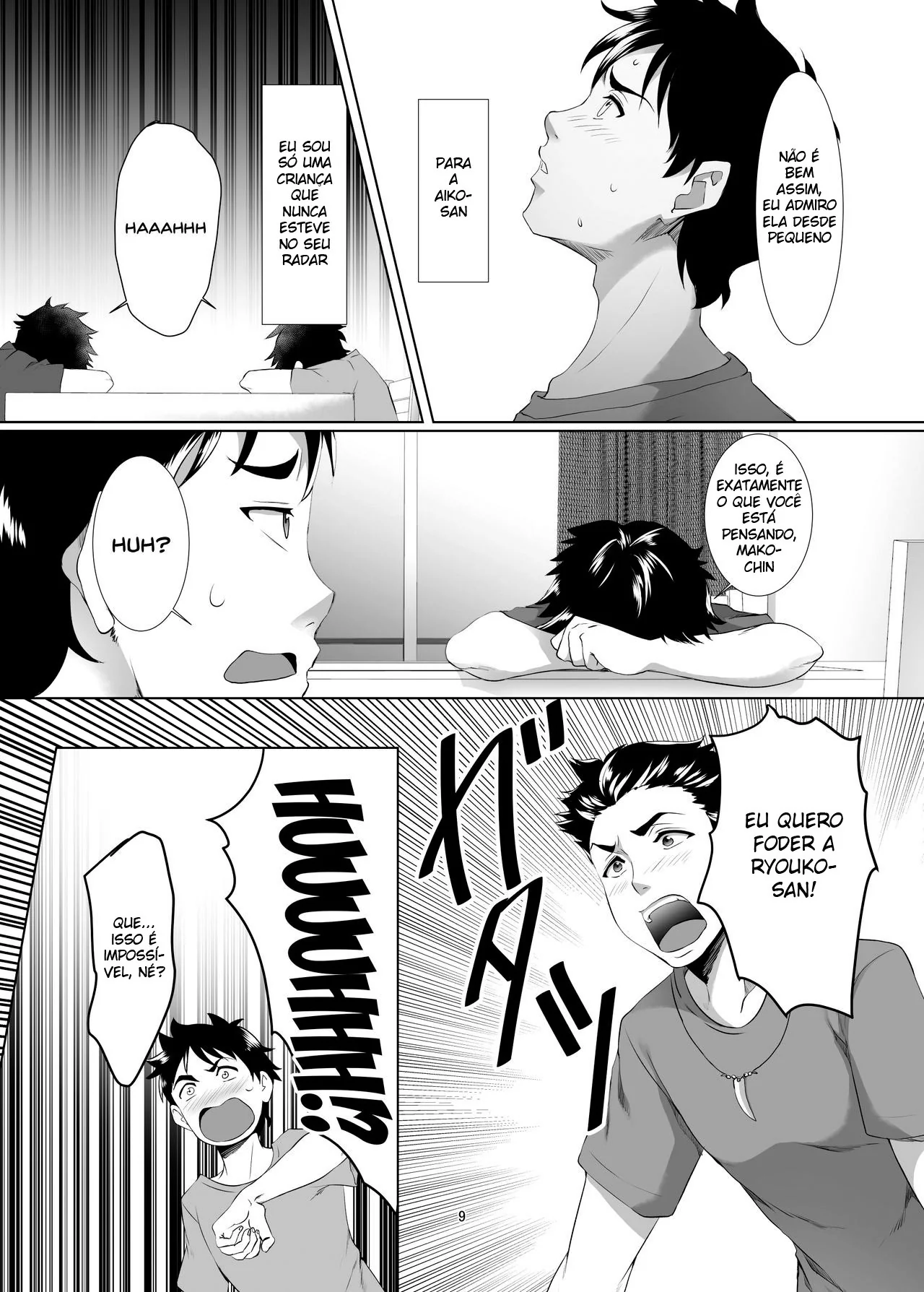 Troca Troca de Mães – Mako e Hiroki em uma HQ Brasileira de Hentai